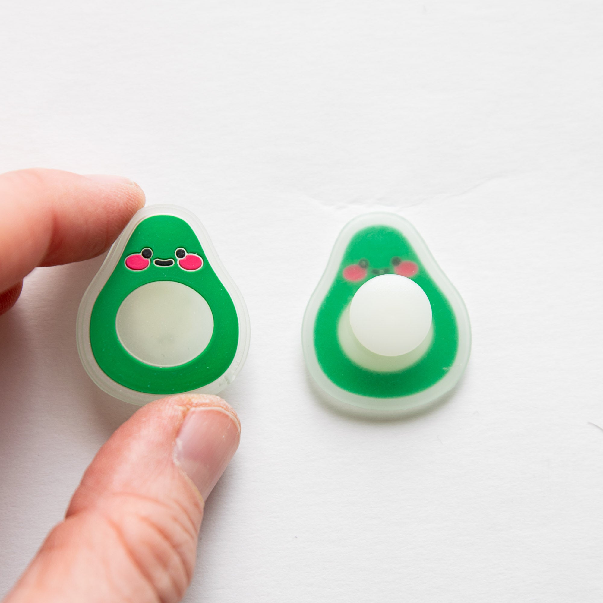 Accessoire Phosphorecent pour Crocs Avocat