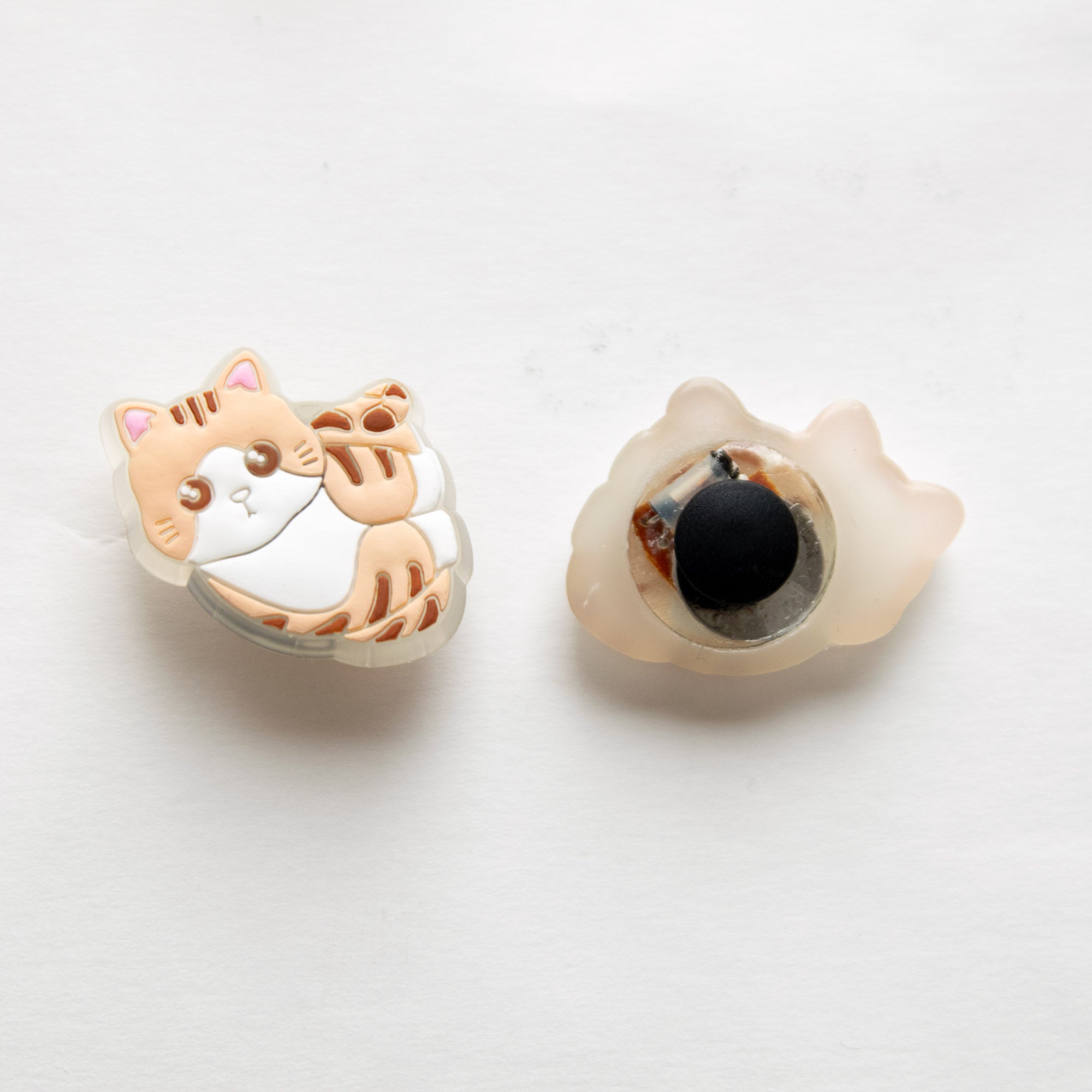 Charm LED Lumineux pour Crocs Chat Tête Penchée