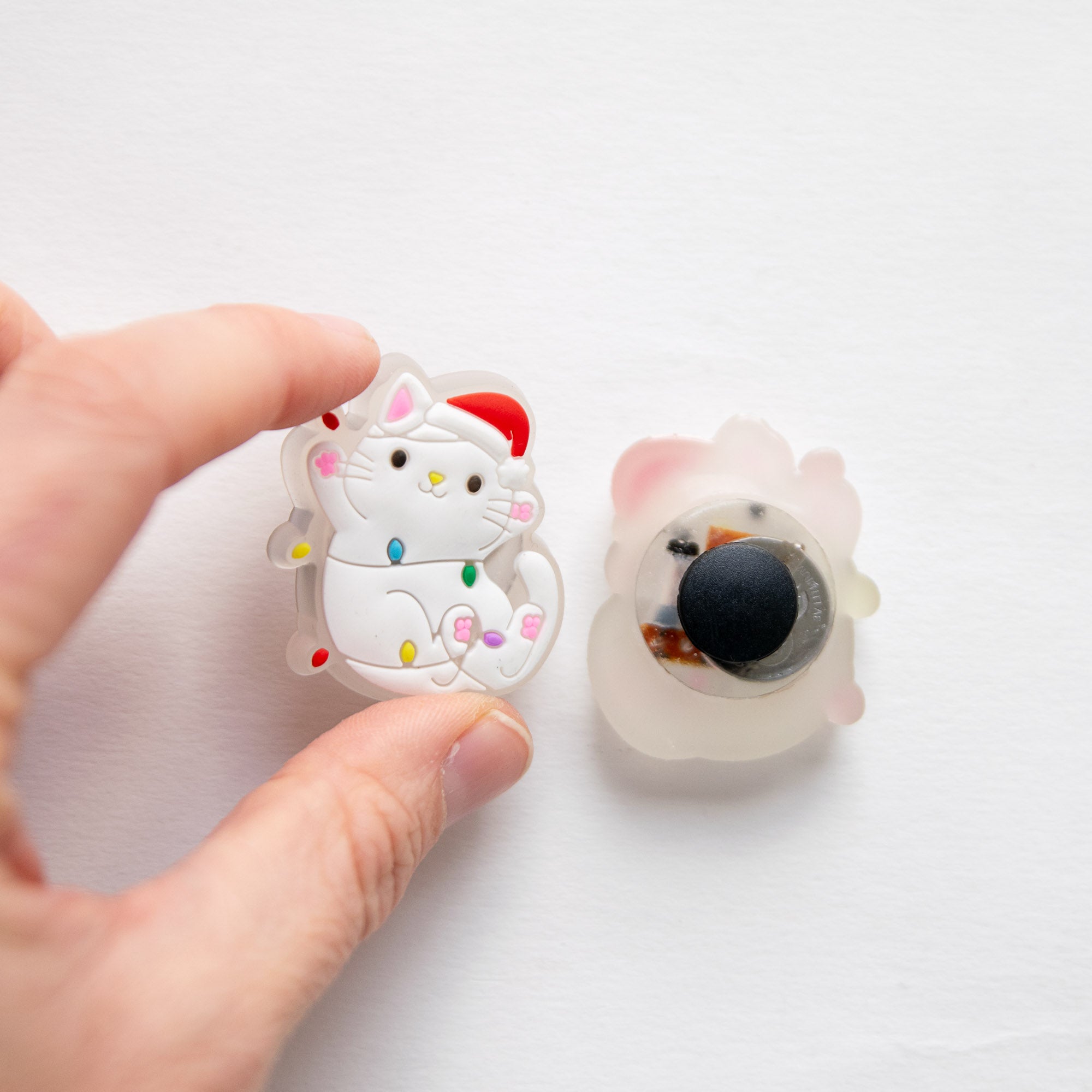 Accessoires LED pour Crocs - Chat Noël