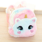 Mini Sac à dos peluche Chat/Licorne