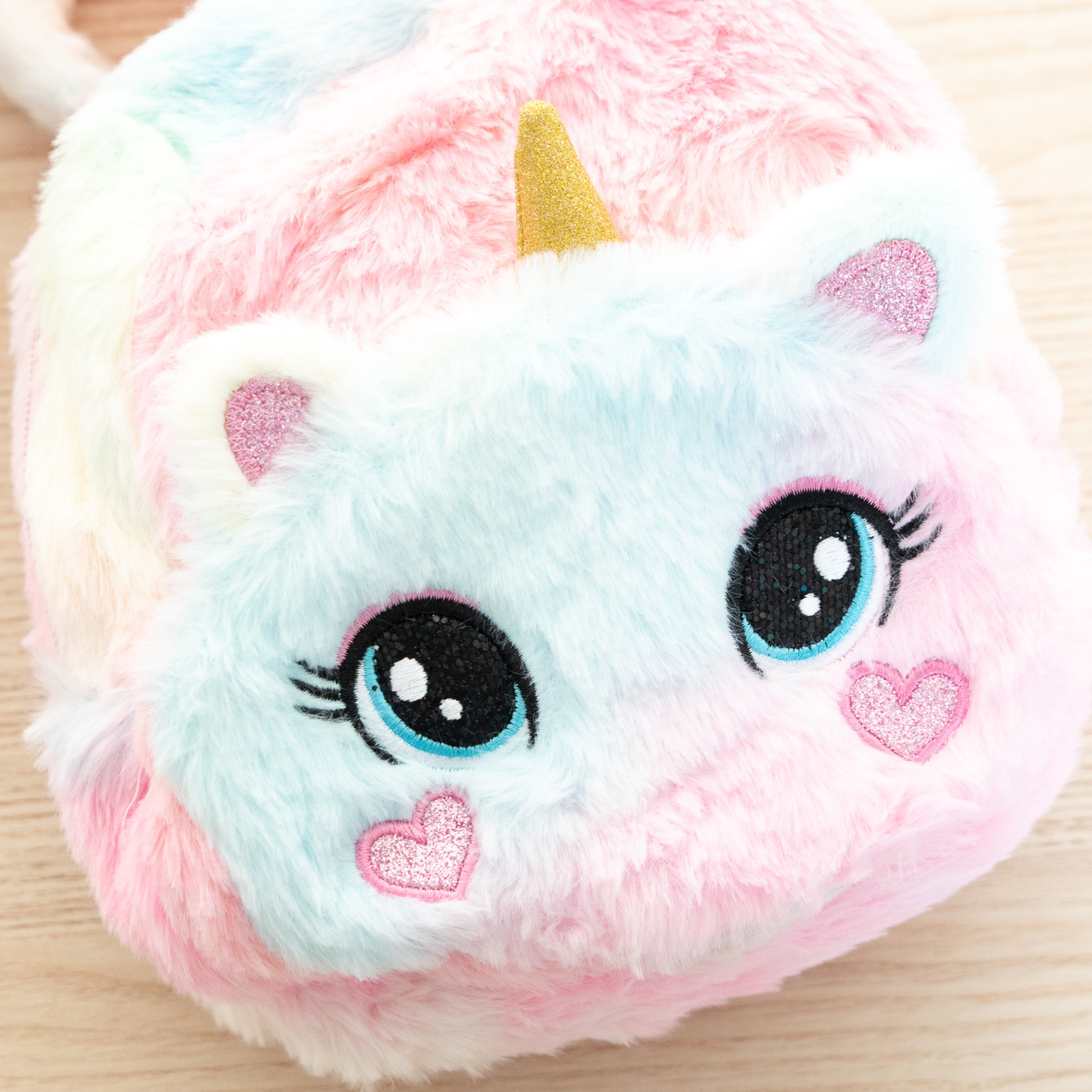 Mini Sac à dos peluche Chat/Licorne