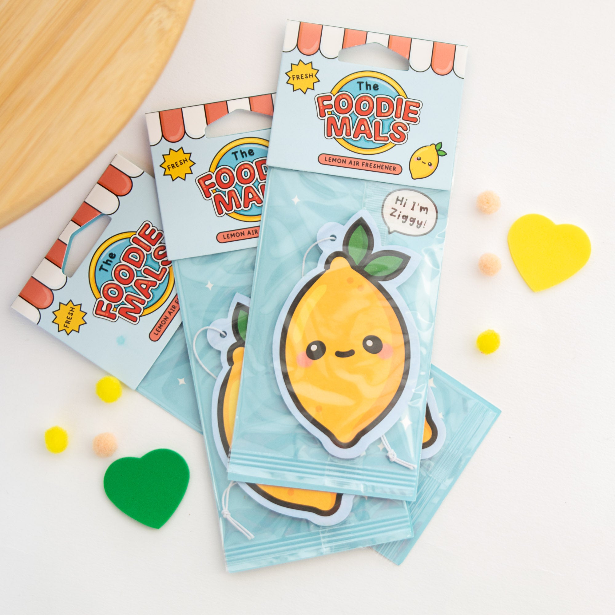 Désodorisant Voiture Citron Kawaii