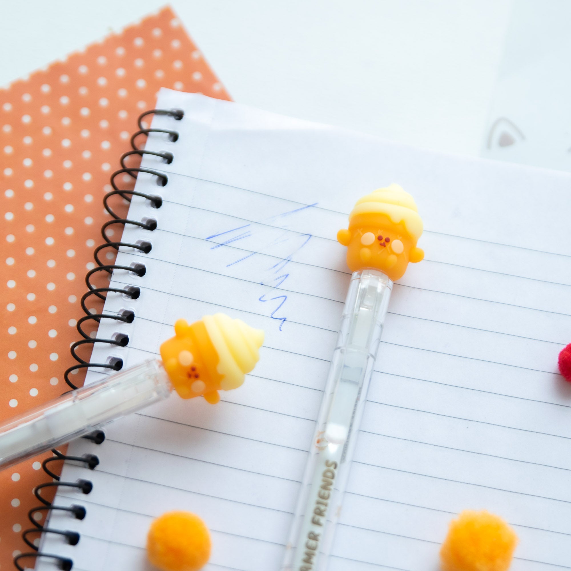 Stylo Gel Effaçable Kawaii - Cornet de Glace