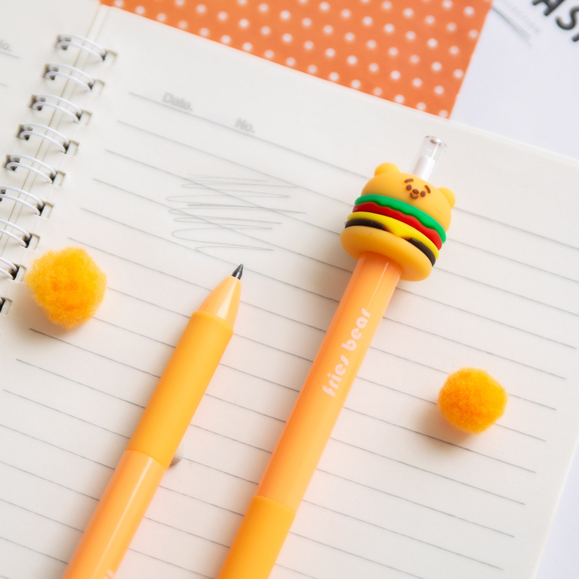 Crayon Mine Eternelle Kawaii - Ourson Cheeseburger