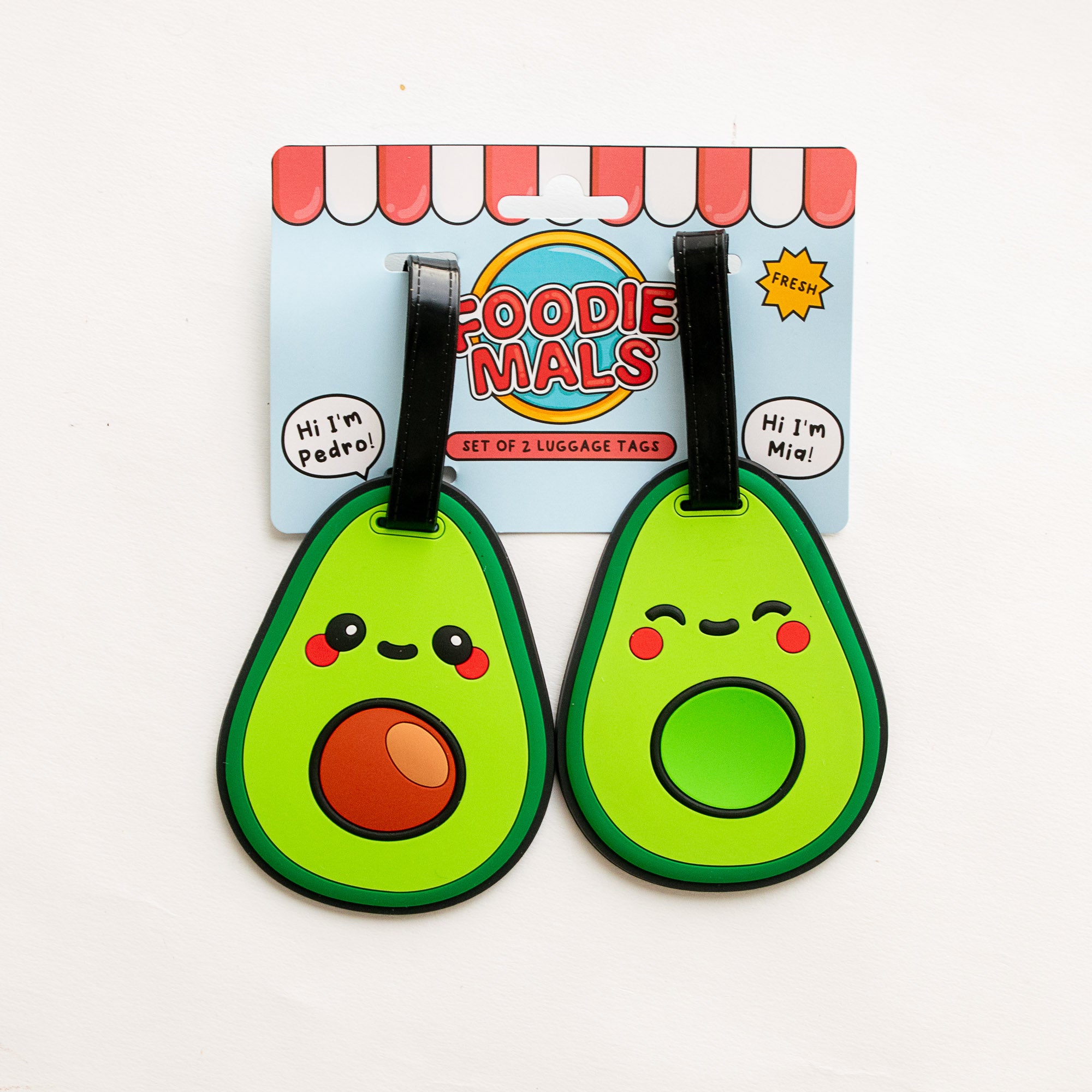 Duo d'Etiquettes à Bagage Avocat
