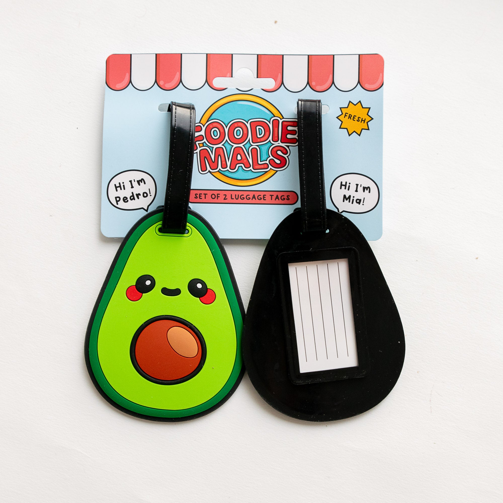Duo d'Etiquettes à Bagage Avocat