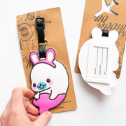 Etiquette à Bagage Phoque Lapin