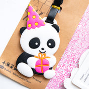 Etiquette à Bagage Panda Anniversaire