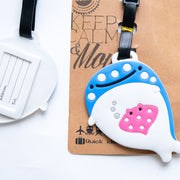 Etiquette à Bagage Baleine & Petite Raie