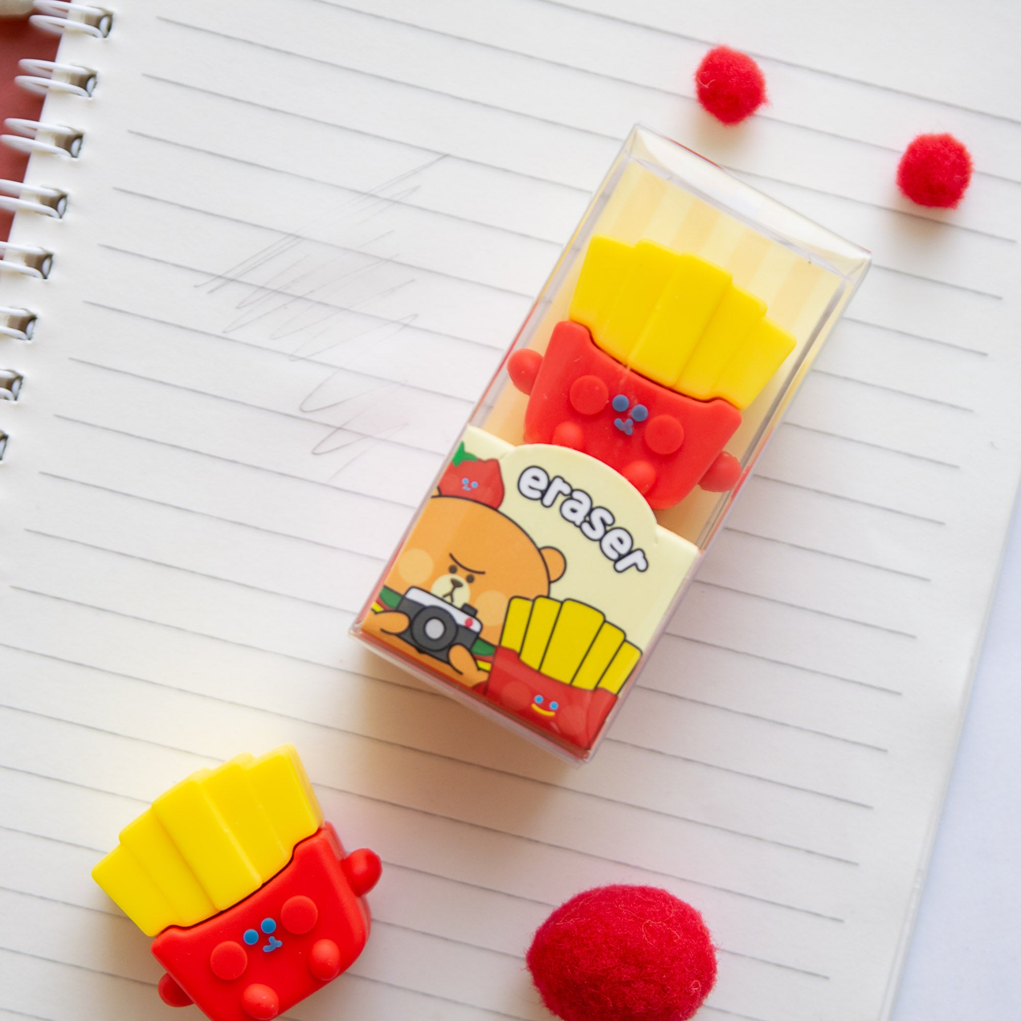 Gomme Kawaii Cornet de Frites