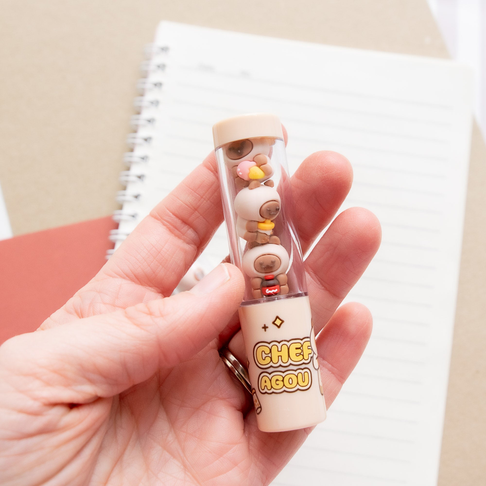 Gomme Kawaii Mini Figurine Doggy Cat