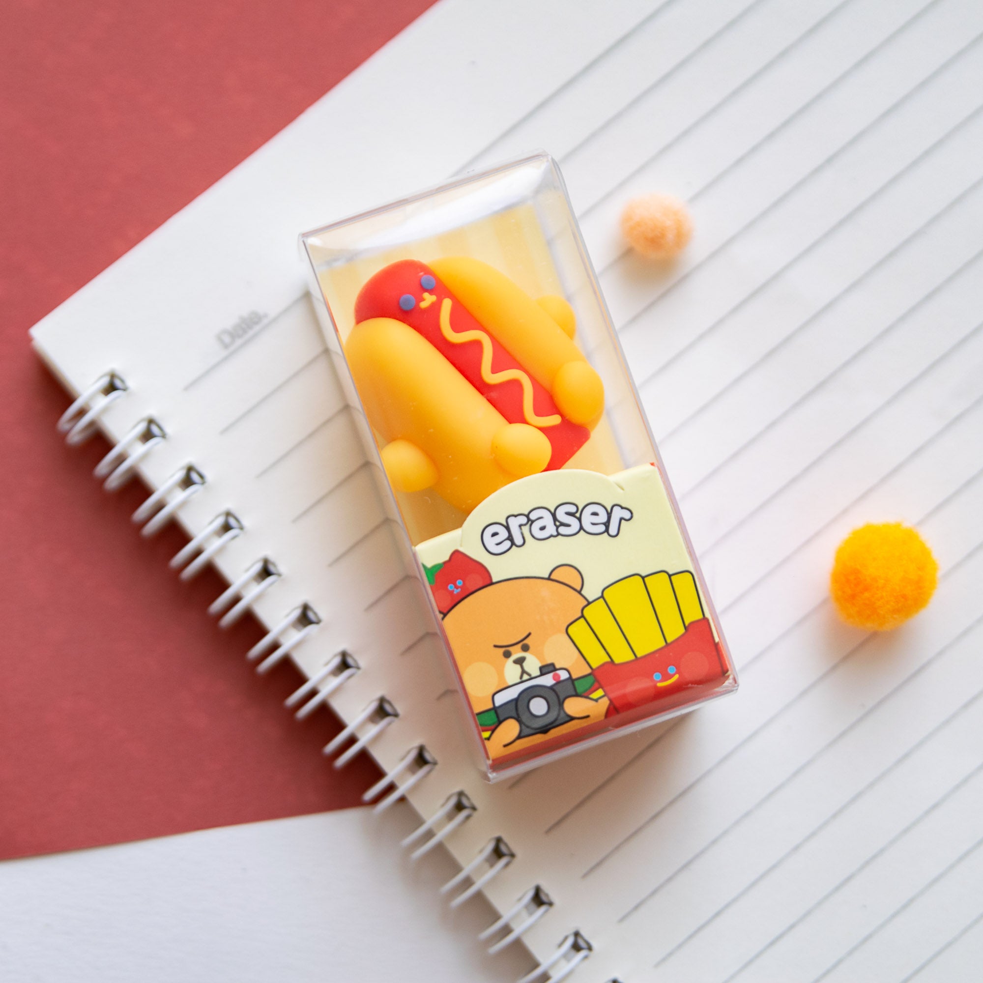 Gomme Kawaii Hot Dog