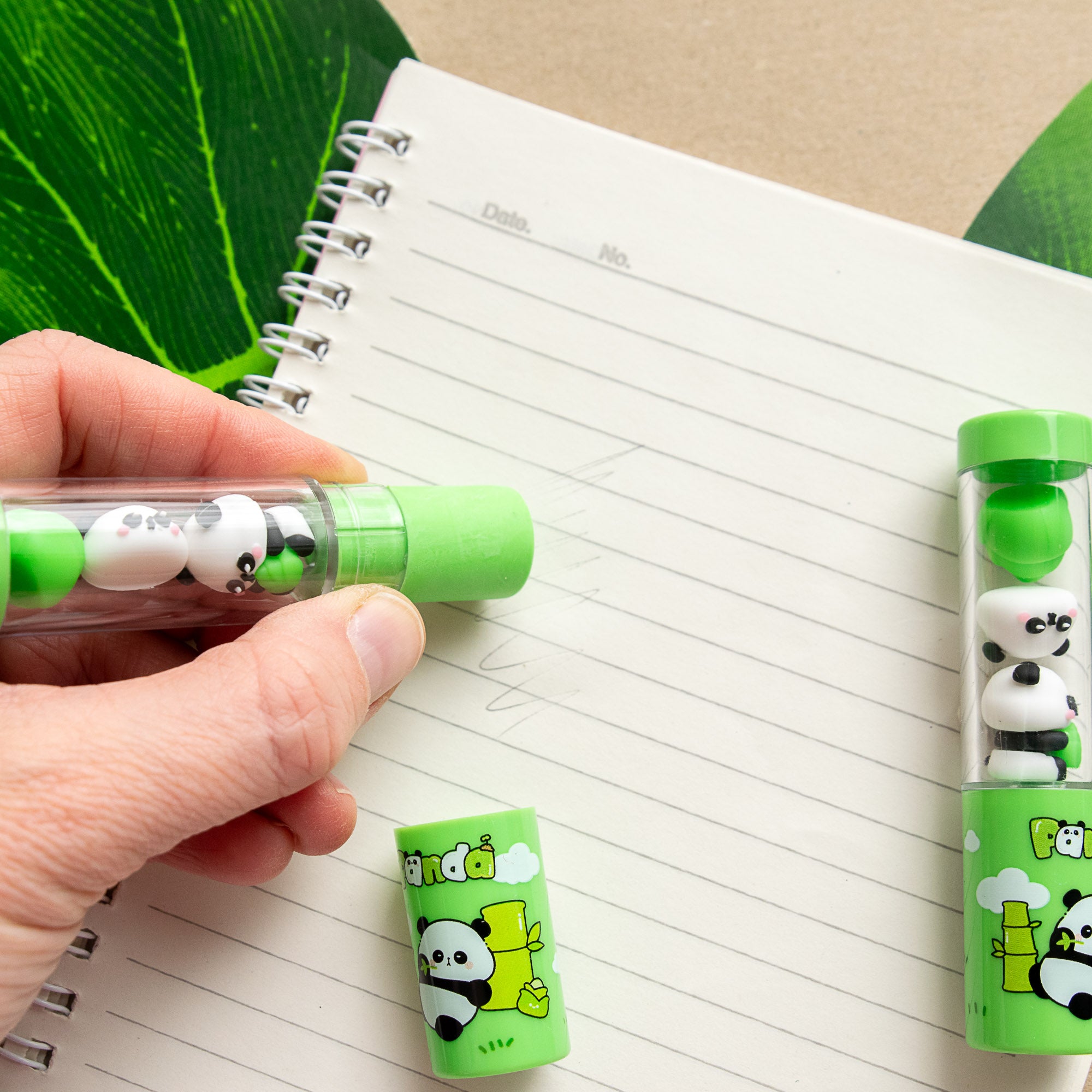 Gomme Kawaii Mini Figurine Panda