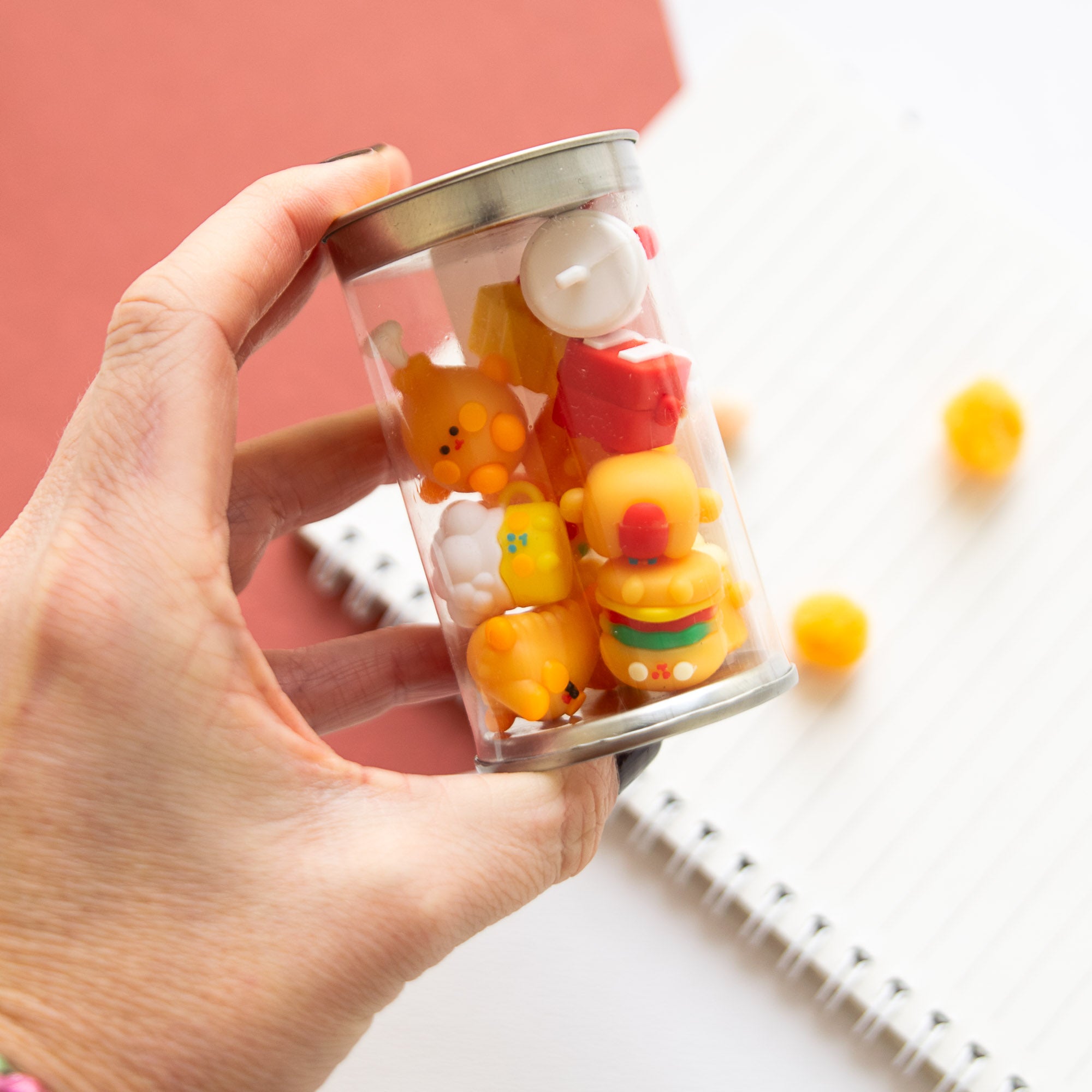 Mini Gomme Kawaii Fast Food (x12)