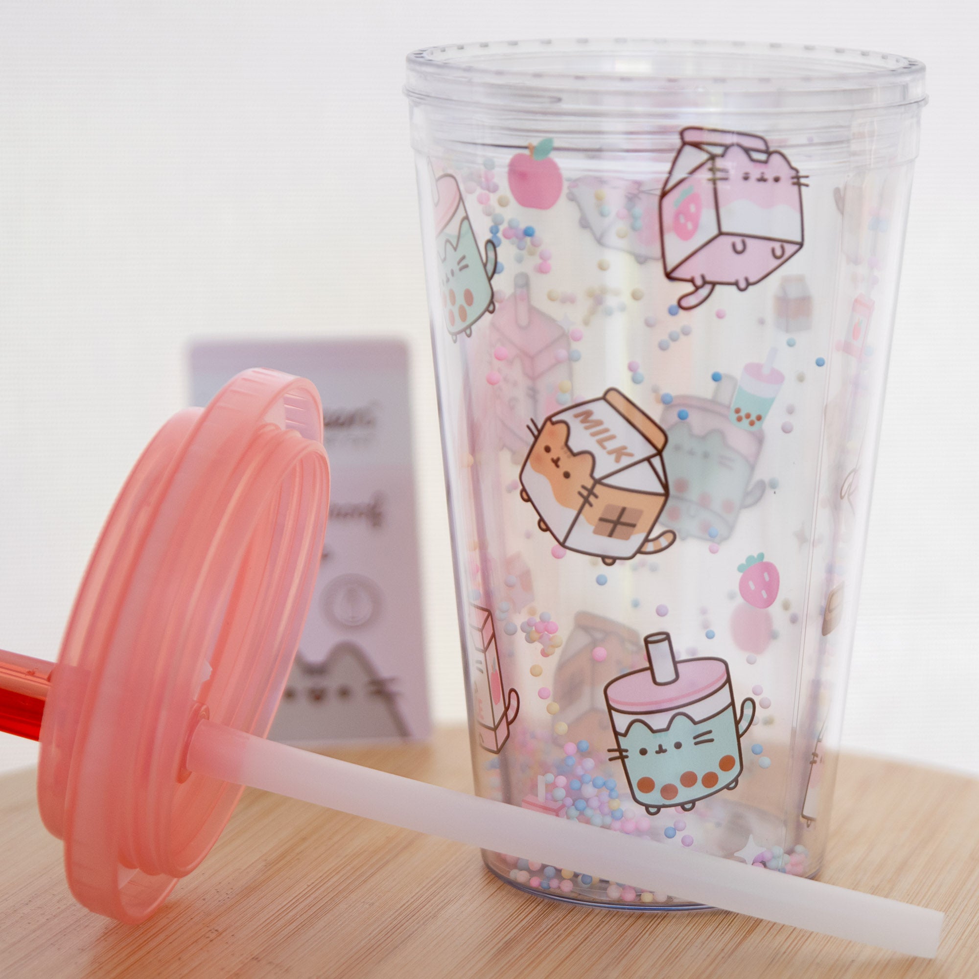 Gobelet Incassable avec Paille Pusheen - Boisson - 500 ml