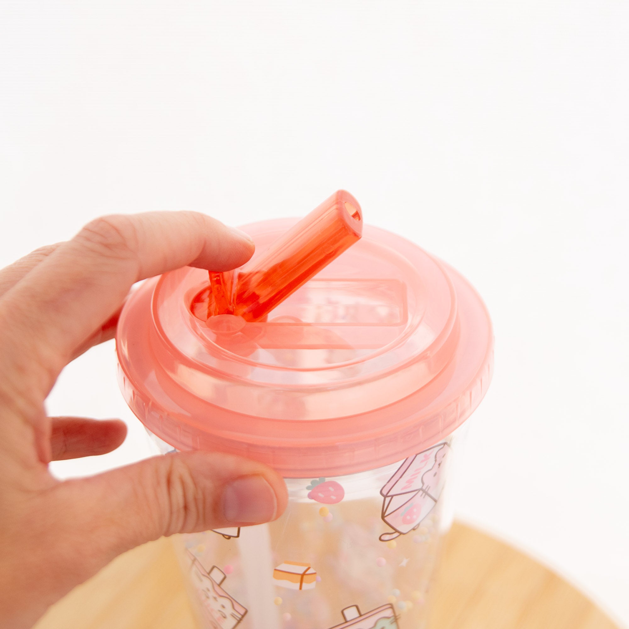 Gobelet Incassable avec Paille Pusheen - Boisson - 500 ml