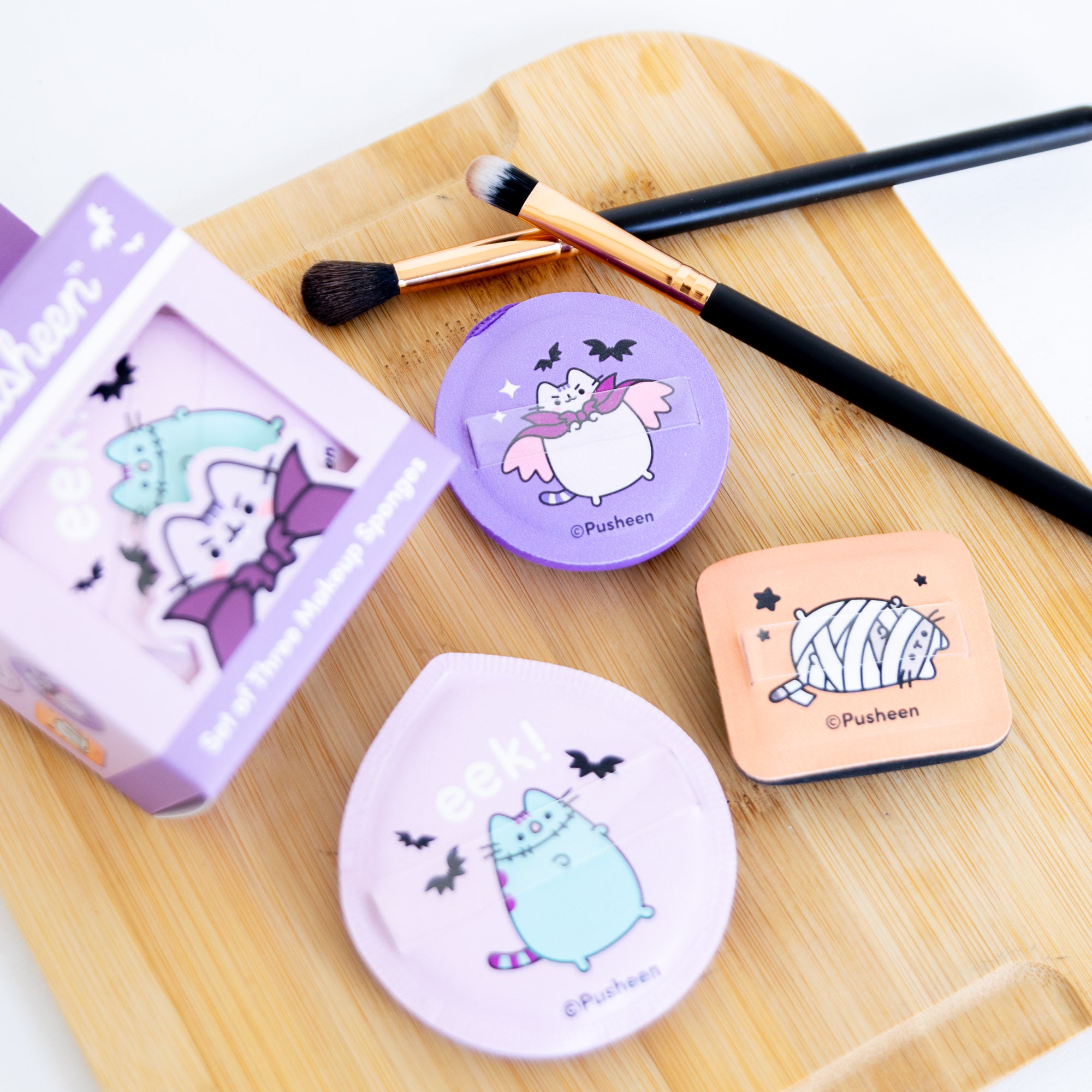 Eponges à Maquillage Pusheen Halloween