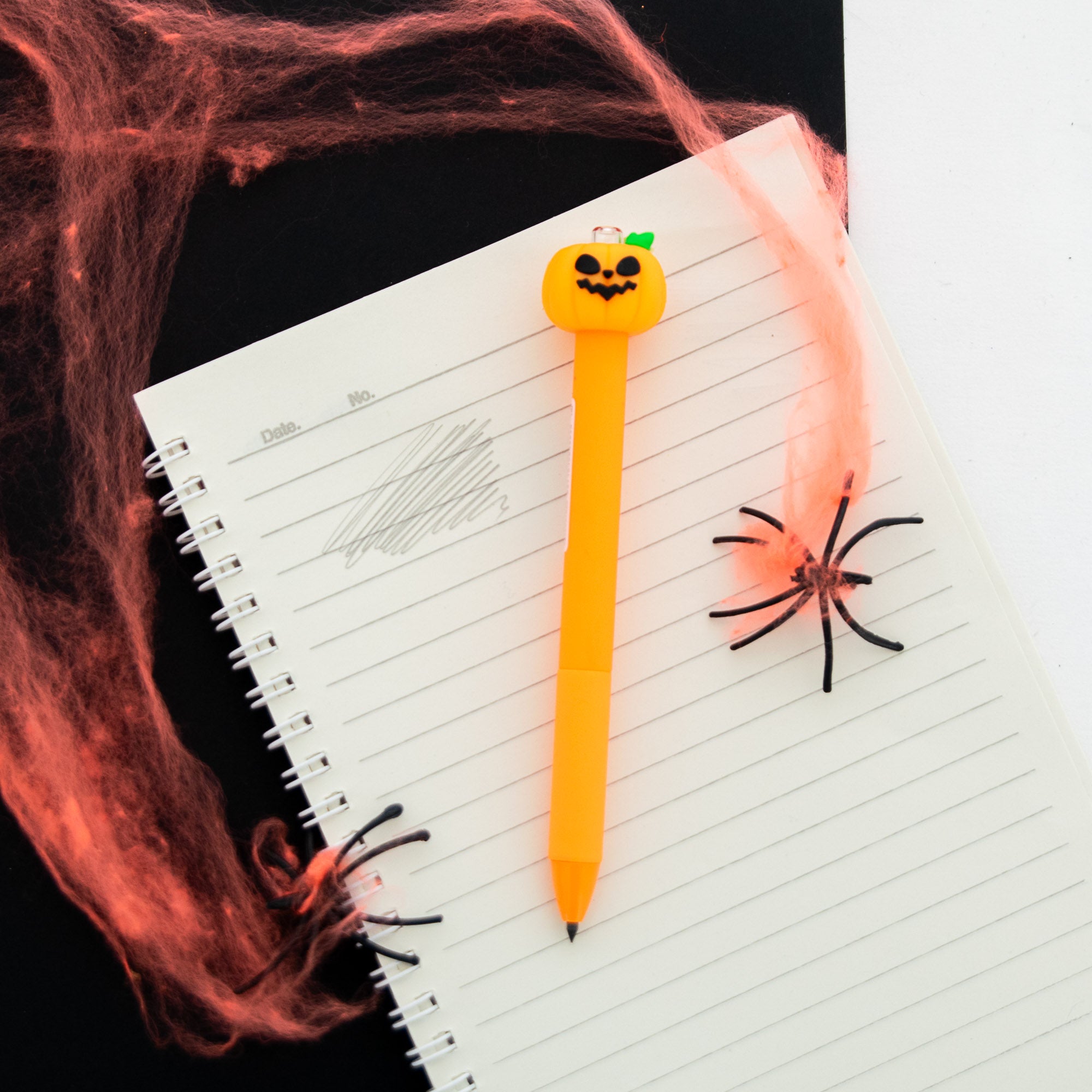 Crayon Citrouille Kawaii - Mine Eternelle