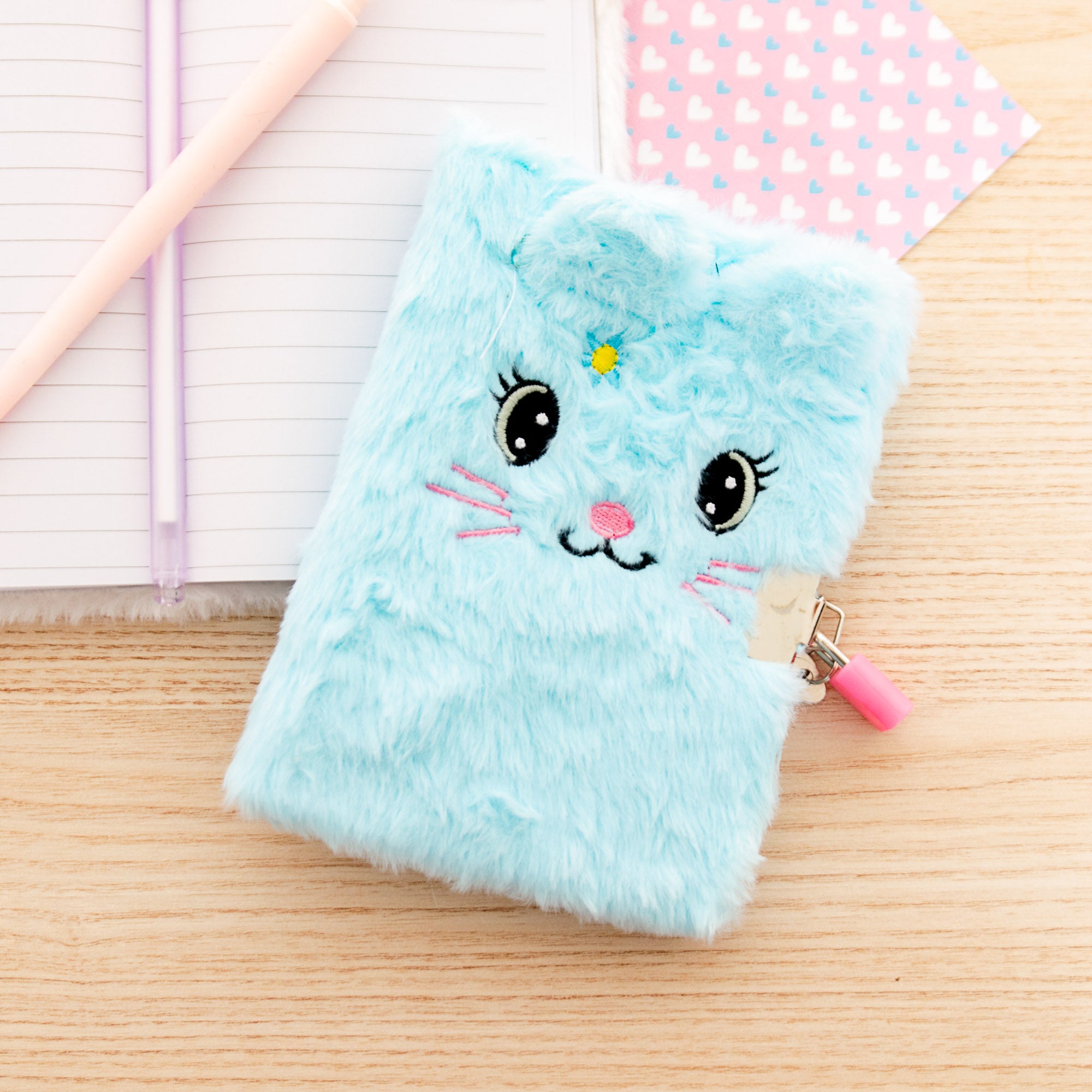 Petit Journal Intime avec Cadenas - Chat