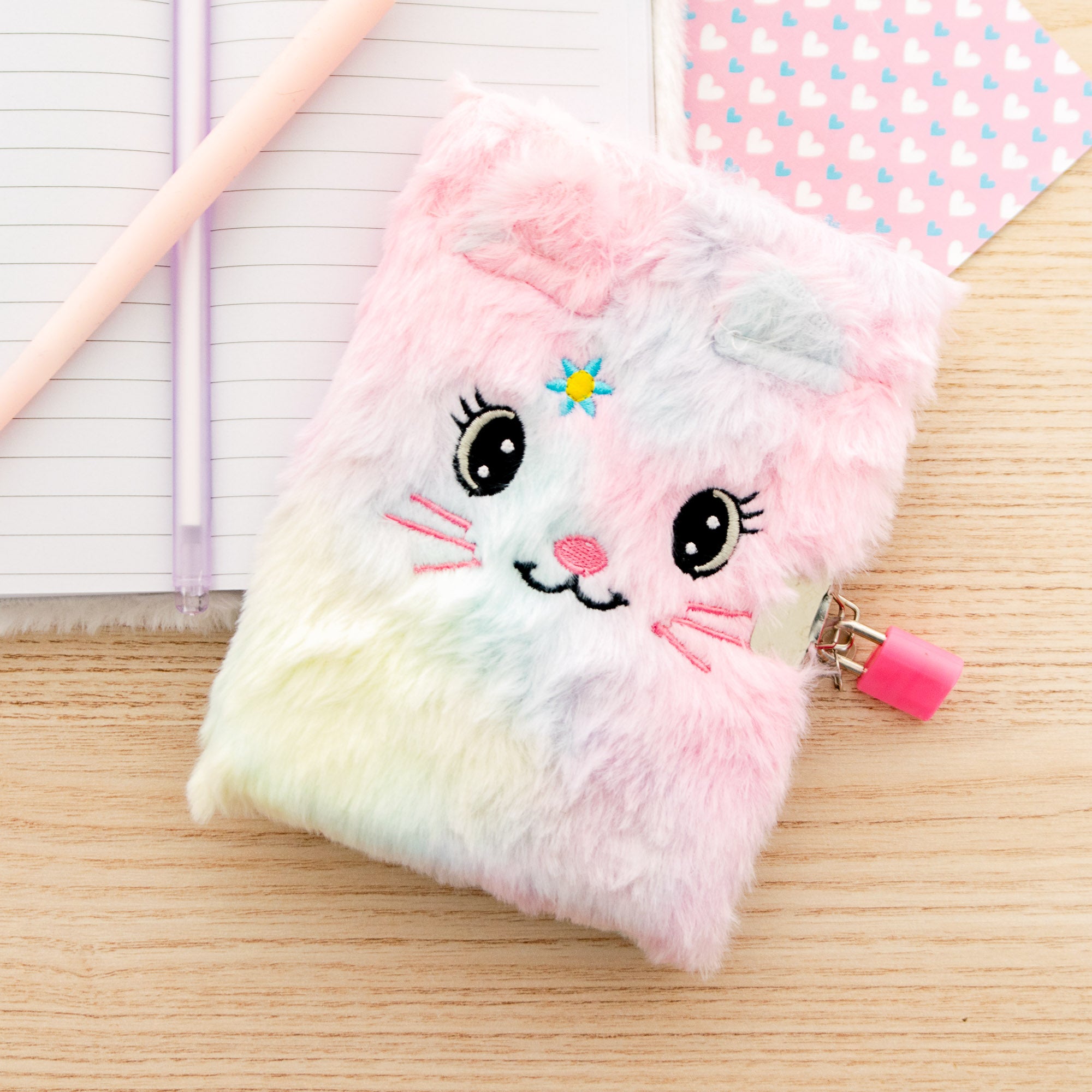 Petit Journal Intime avec Cadenas - Chat