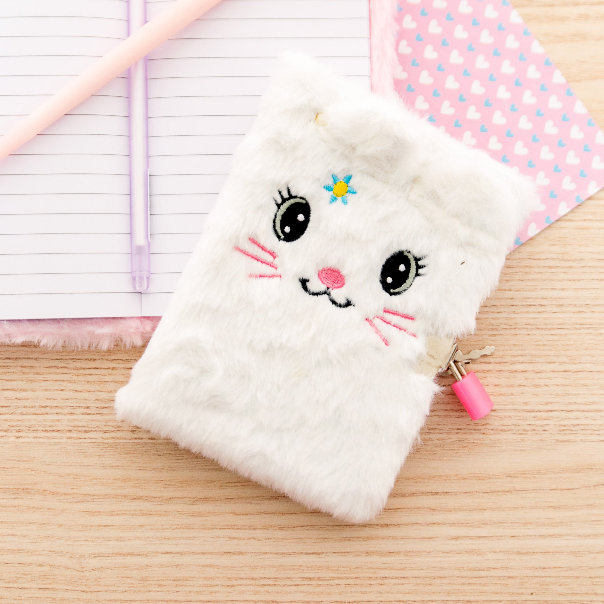 Petit Journal Intime avec Cadenas - Chat