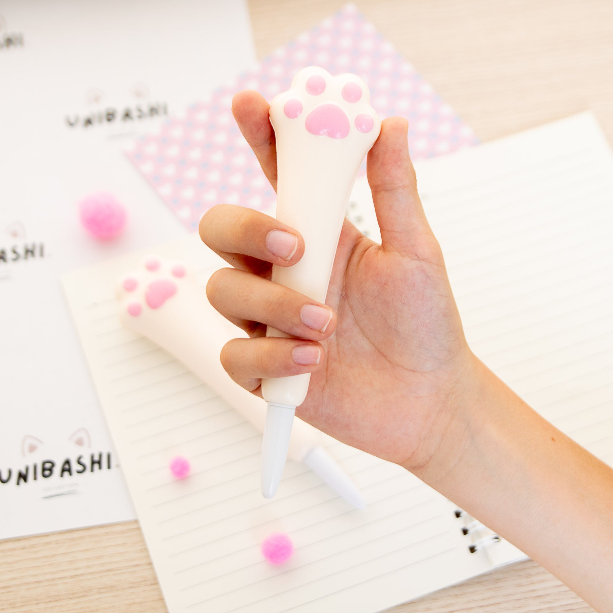 Stylo Squishy Anti-stress Patte de chat