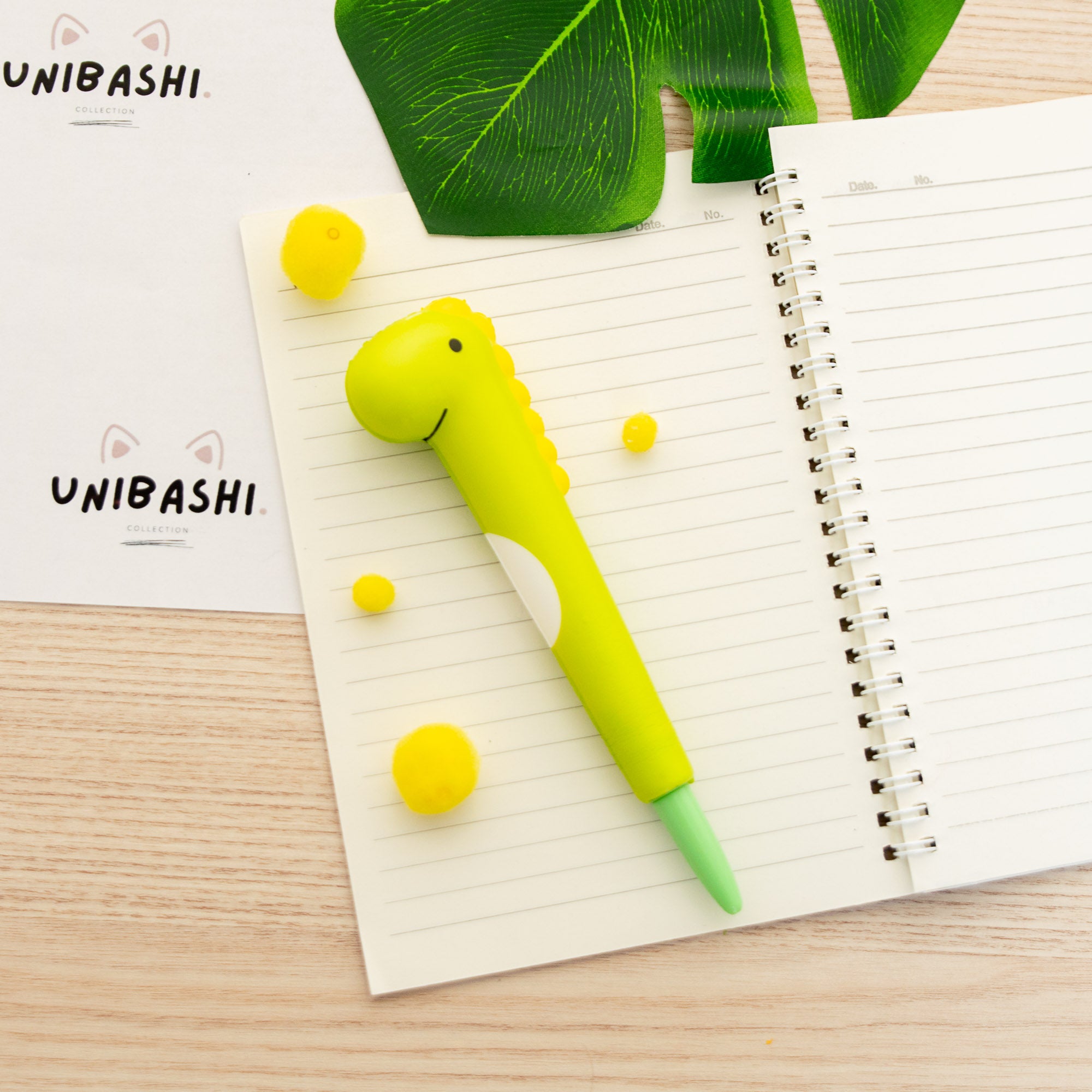 Stylo Squishy Anti-stress Dinosaure