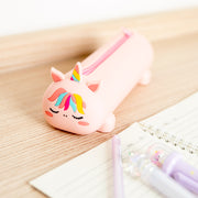 Trousse en Silicone Licorne