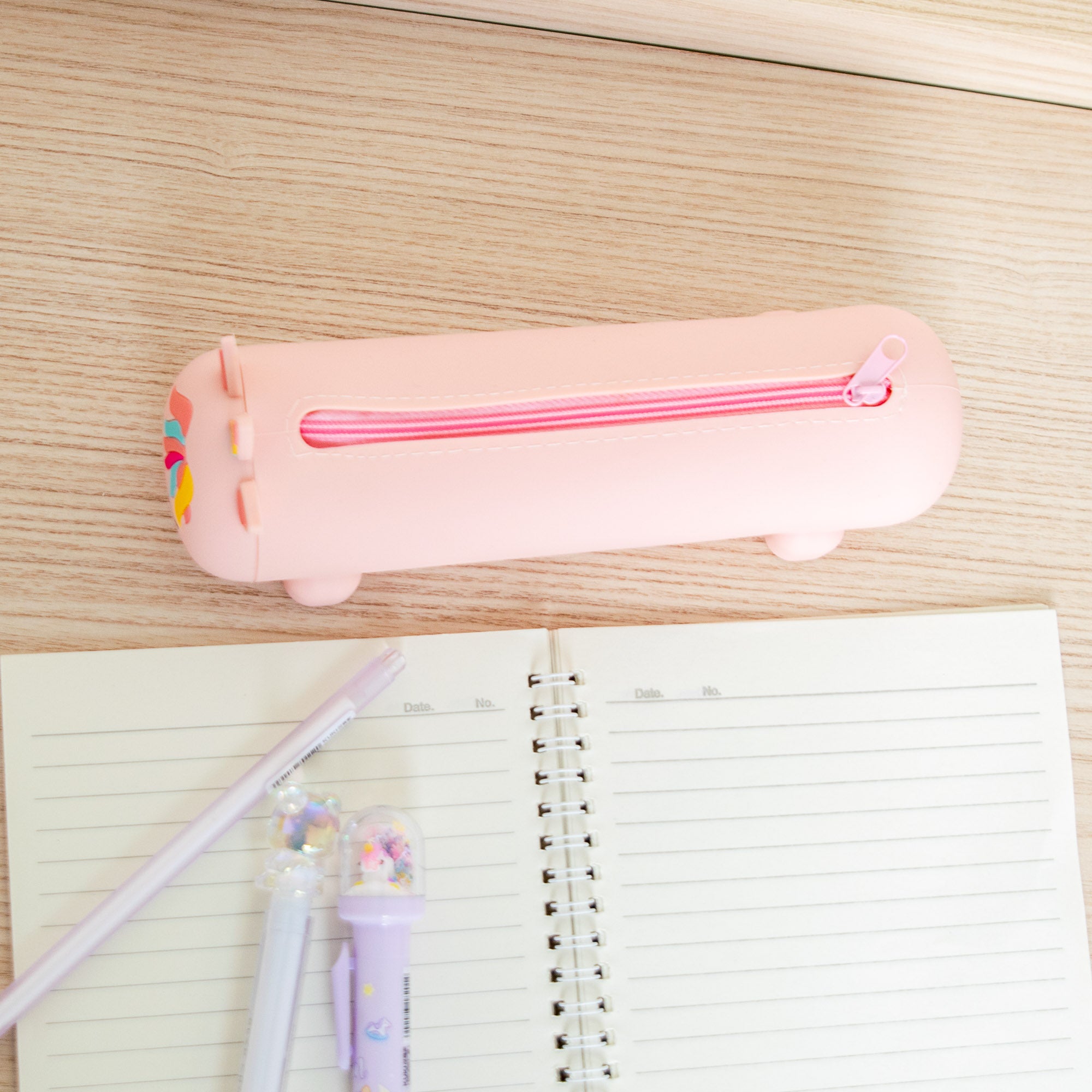 Trousse en Silicone Licorne