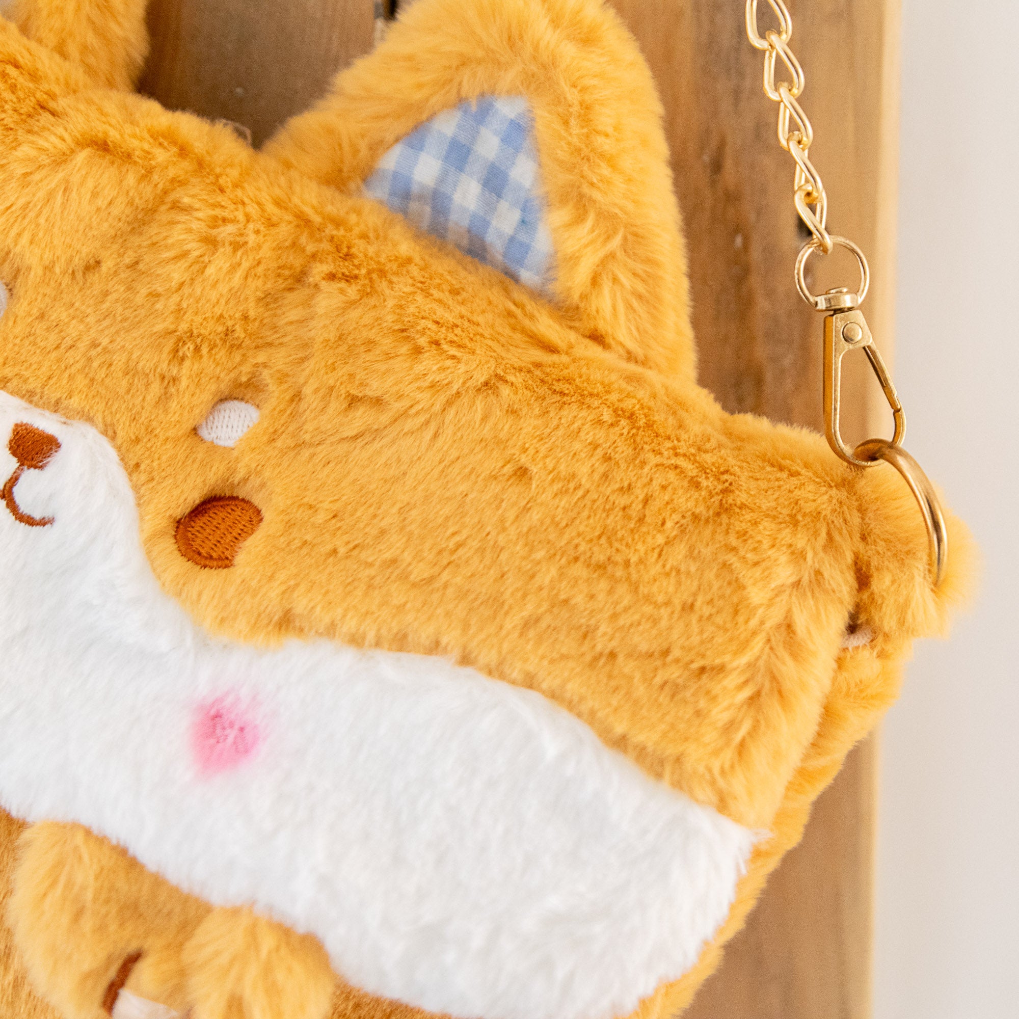 Sac Bandoulière en Peluche Chien