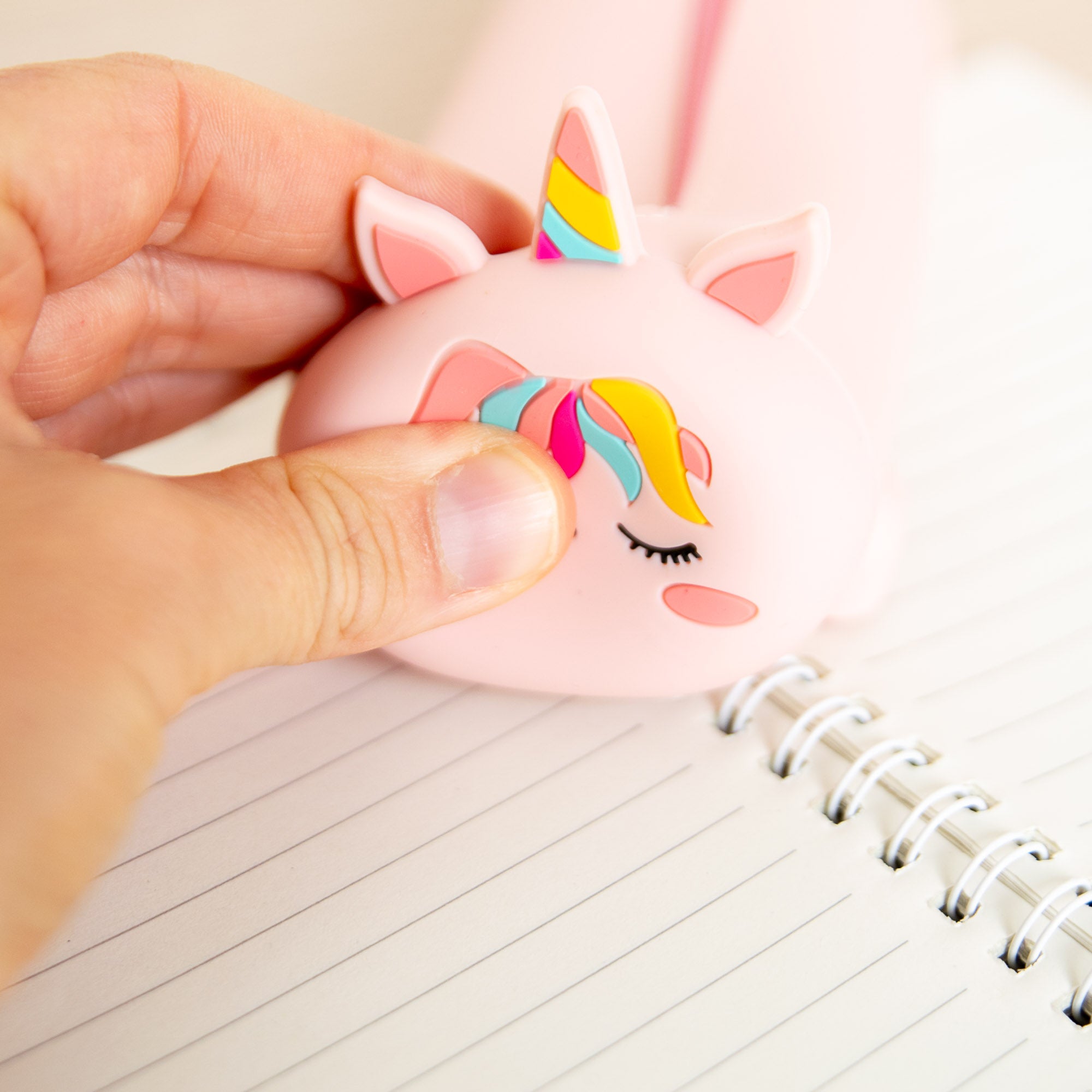 Trousse en Silicone Licorne