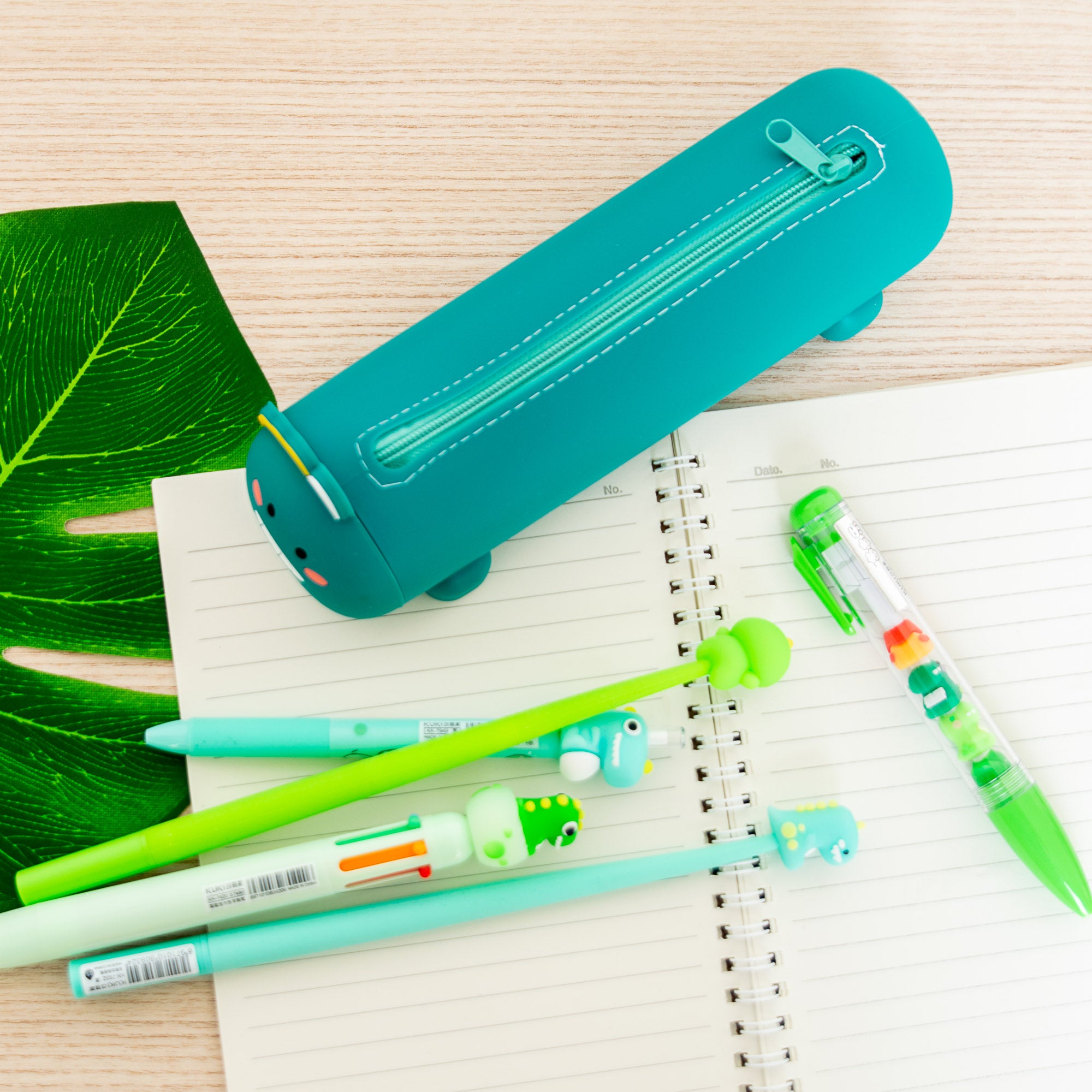 Trousse Silicone Dinosaure