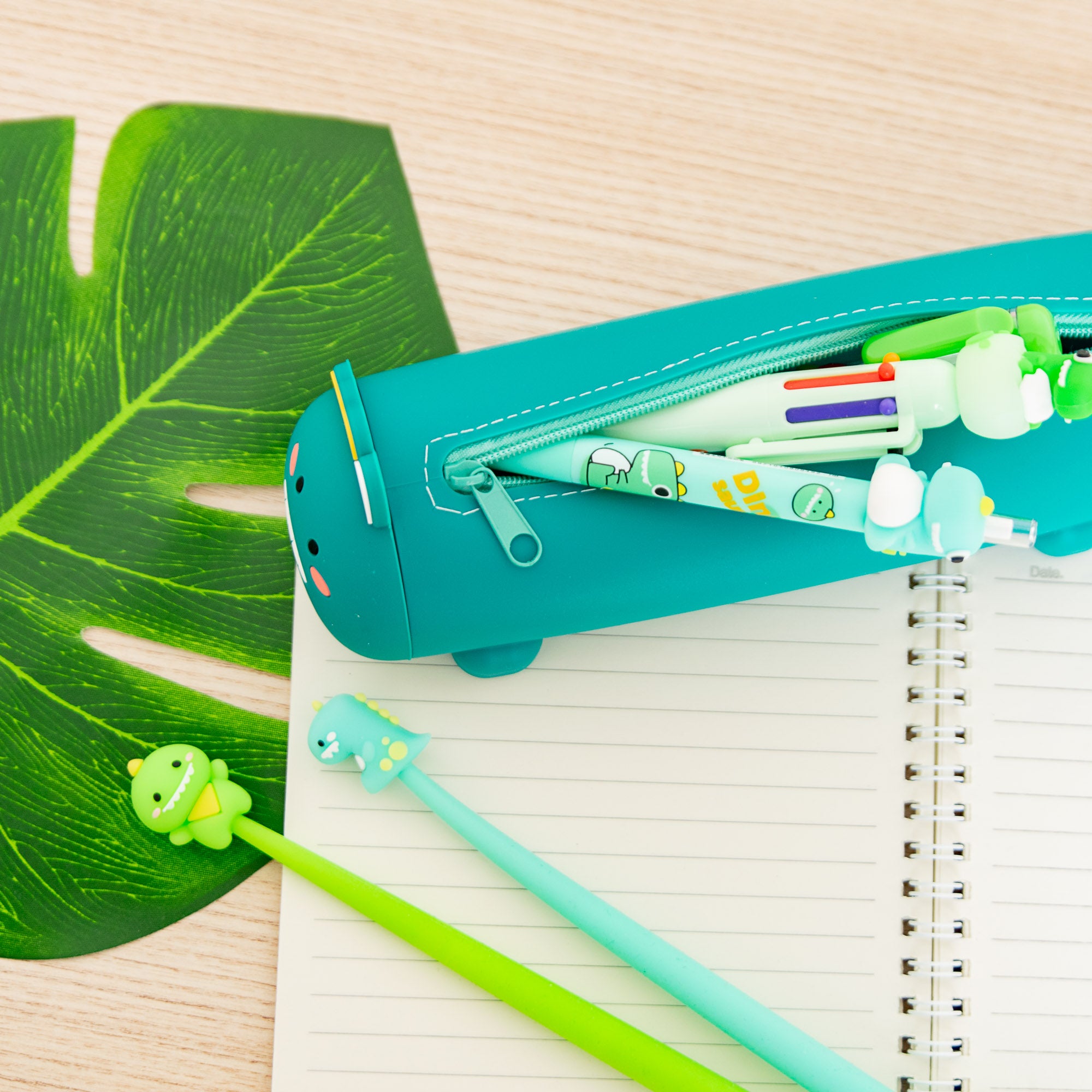 Trousse Silicone Dinosaure