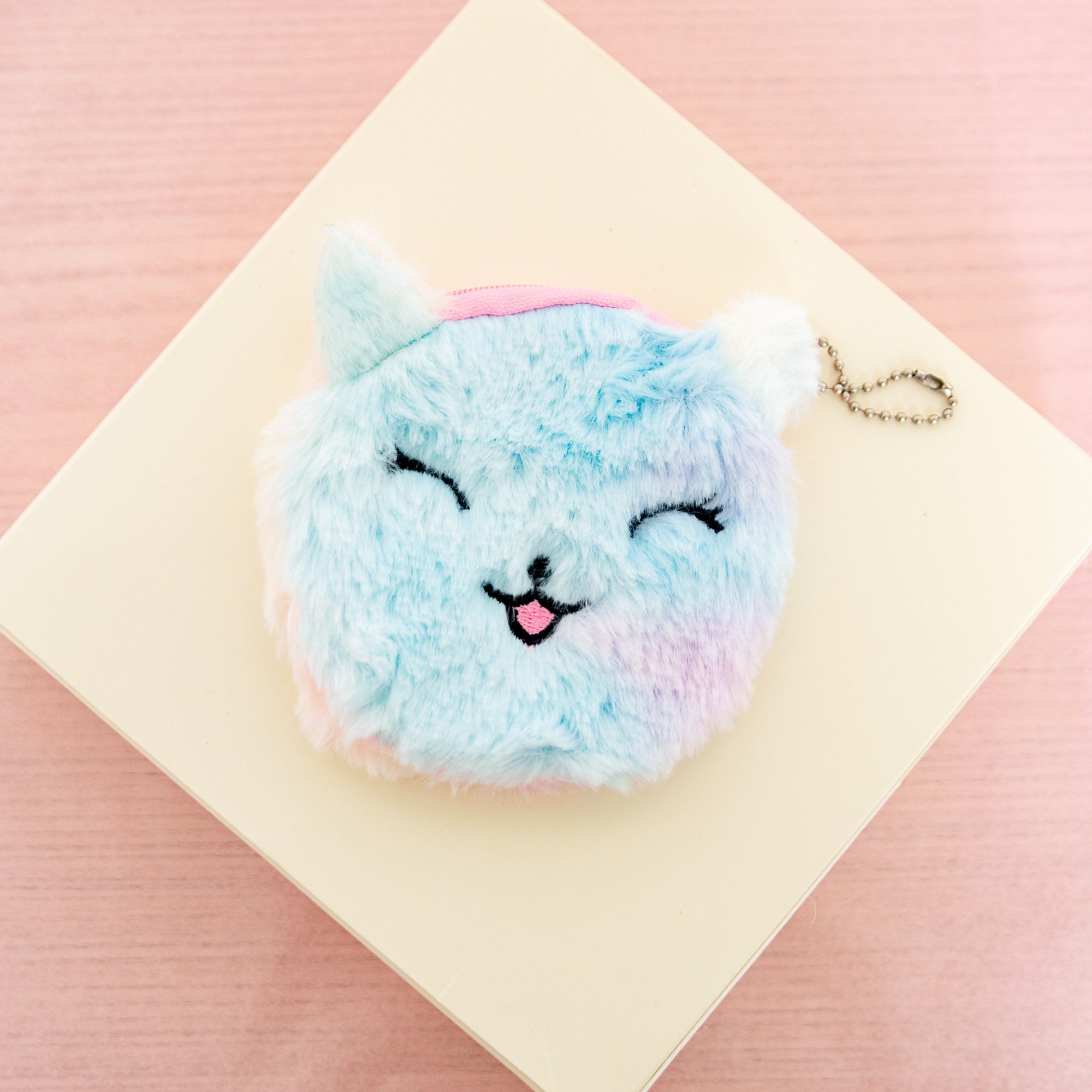 Porte Monnaie Peluche Chat