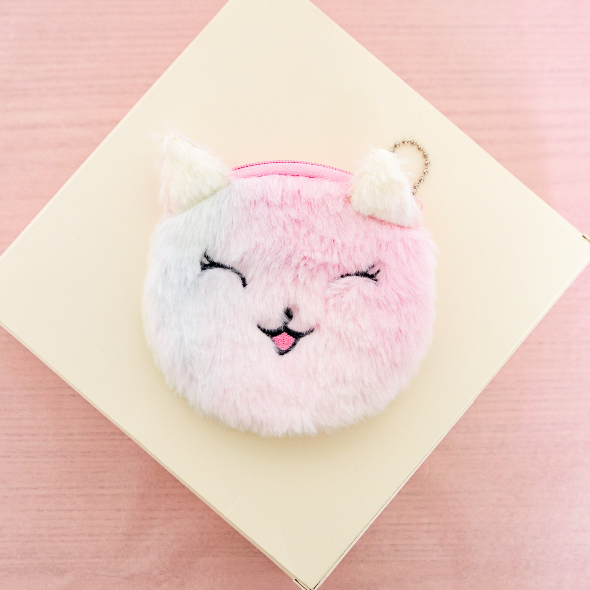Porte Monnaie Peluche Chat