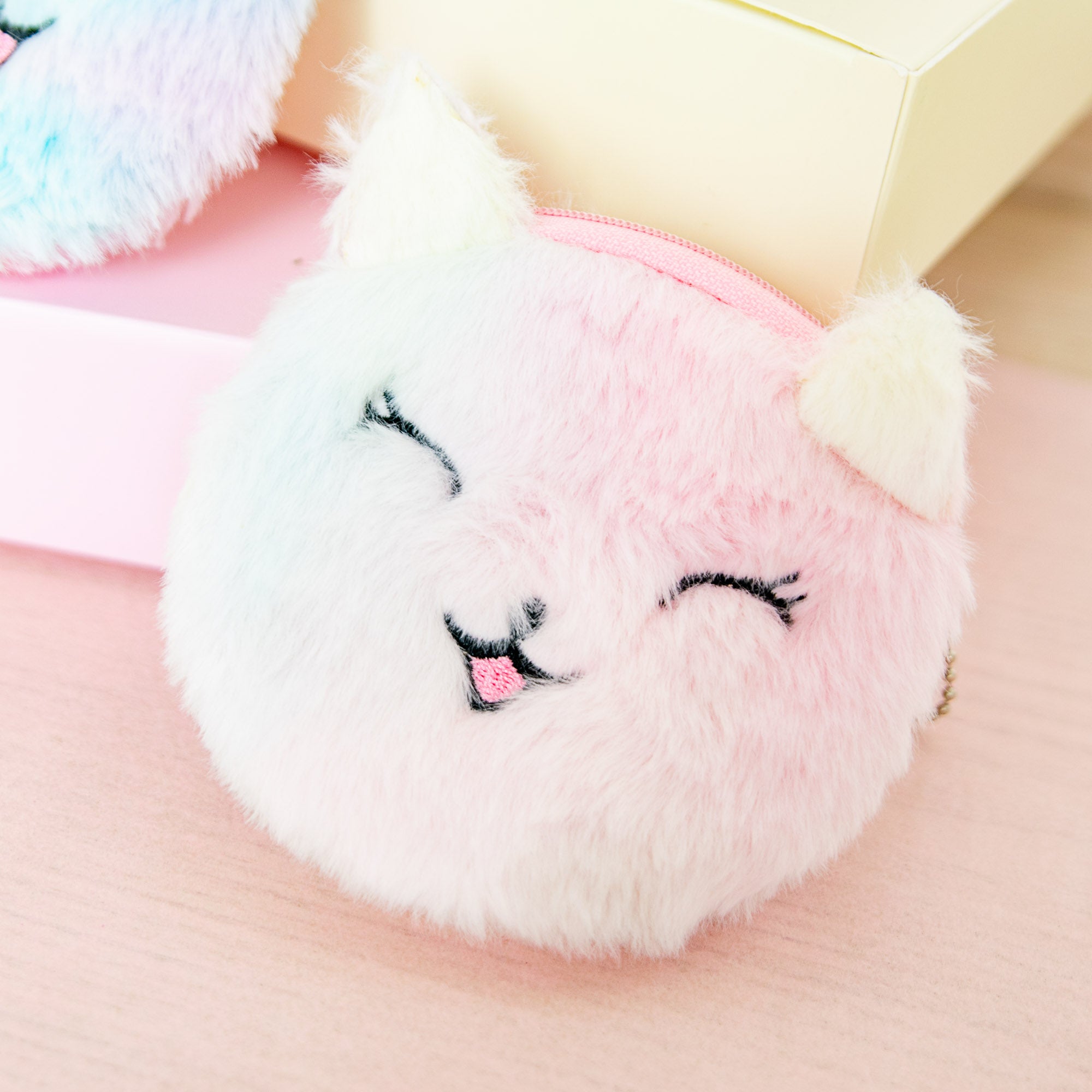 Porte Monnaie Peluche Chat