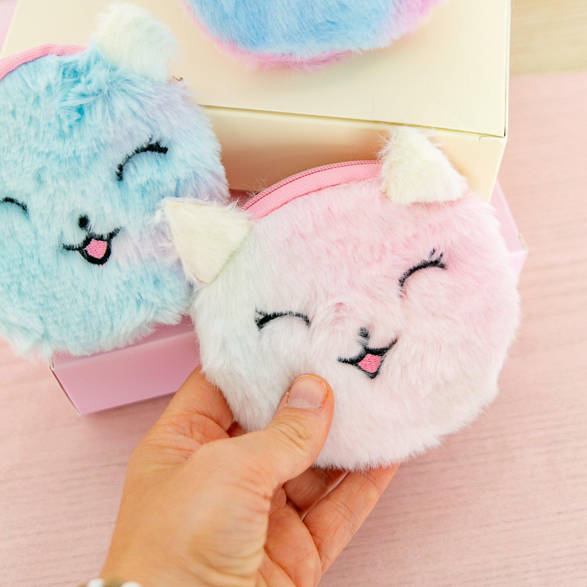 Porte Monnaie Peluche Chat