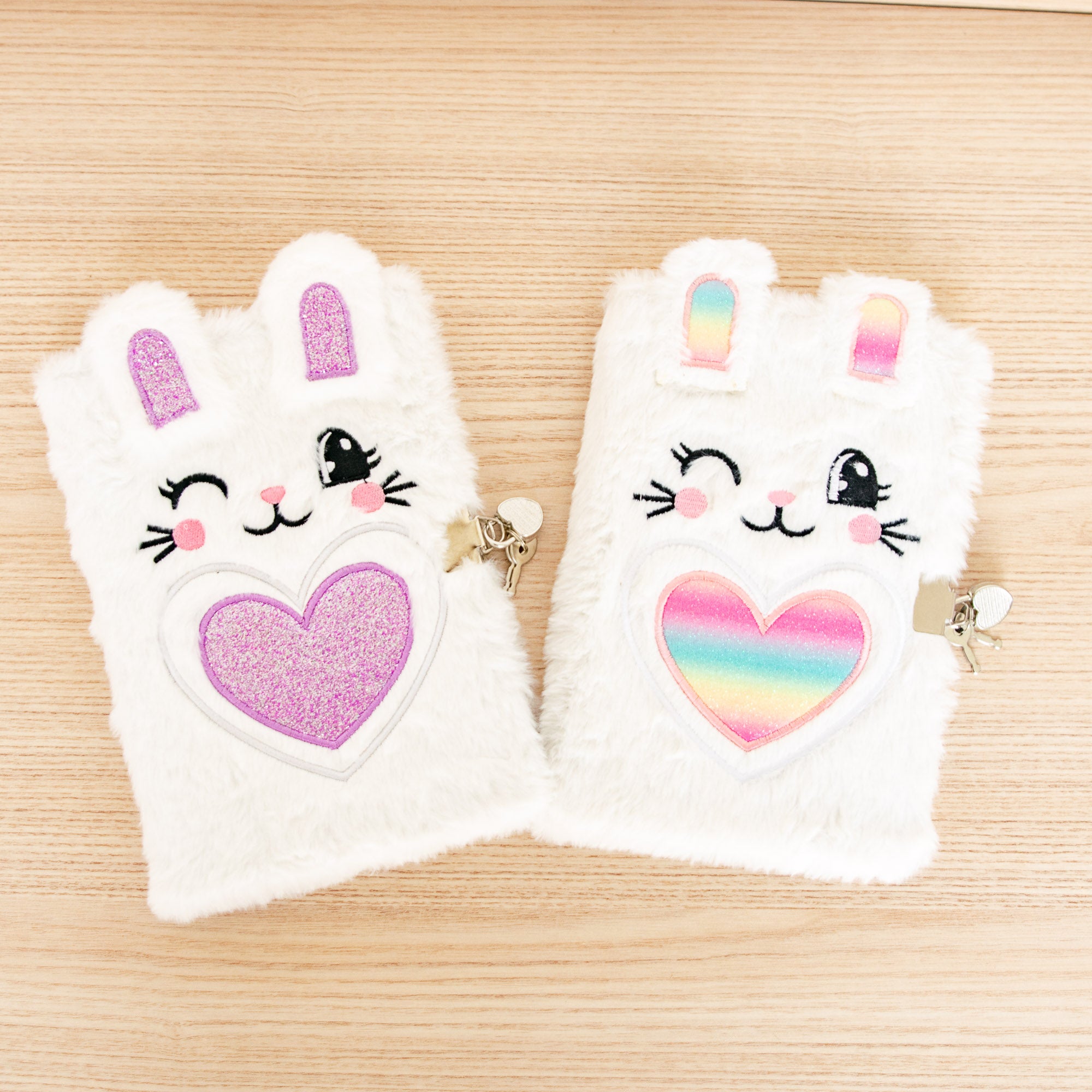 Journal Intime A5 Couverture Peluche Lapin