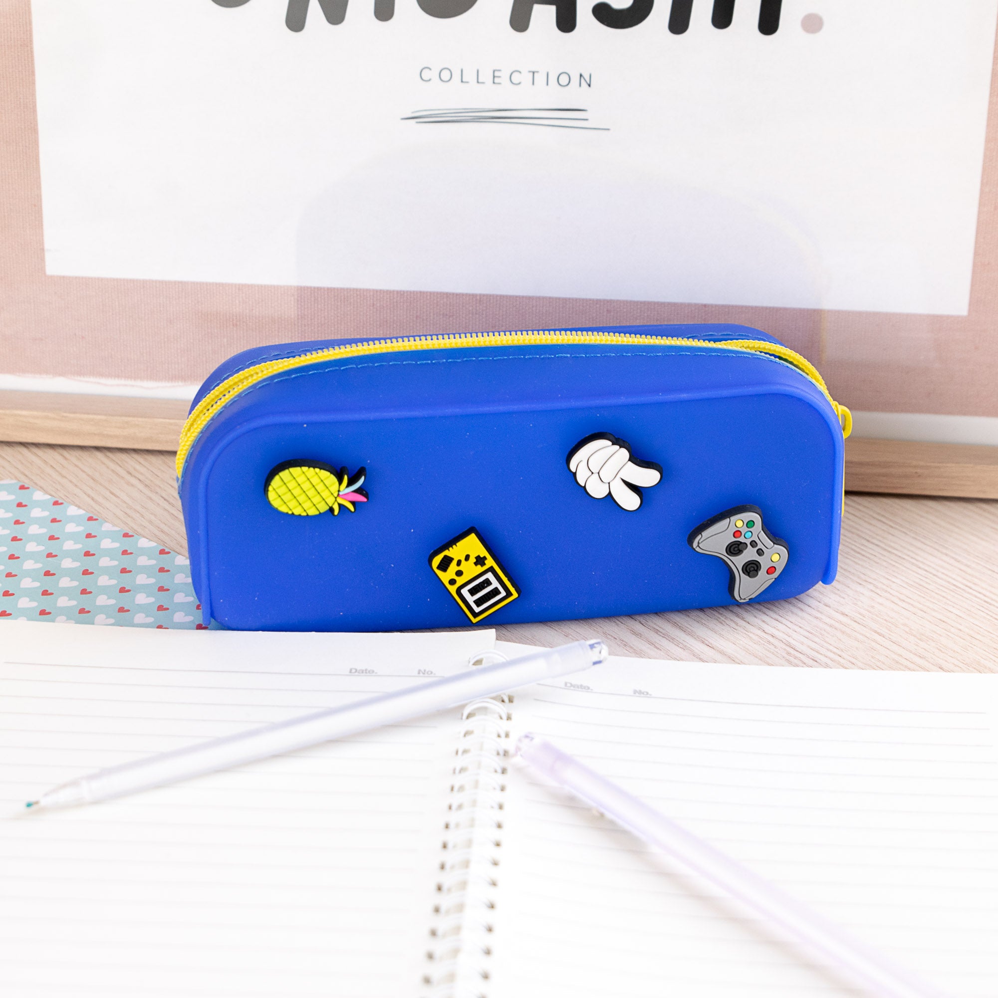 Trousse Kawaii en Silicone avec Charms