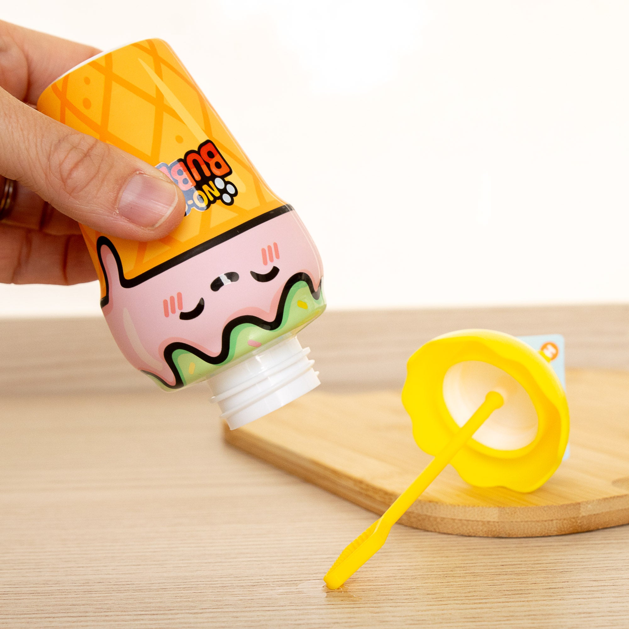 Jouet à Bulles Glace Kawaii Anti-Renversement