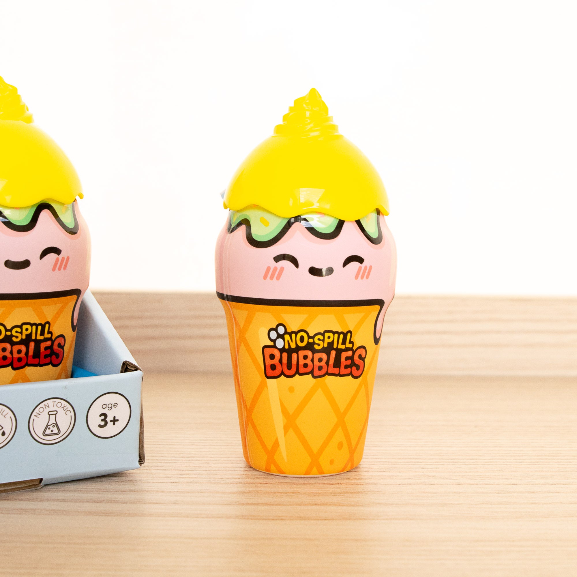 Jouet à Bulles Glace Kawaii Anti-Renversement