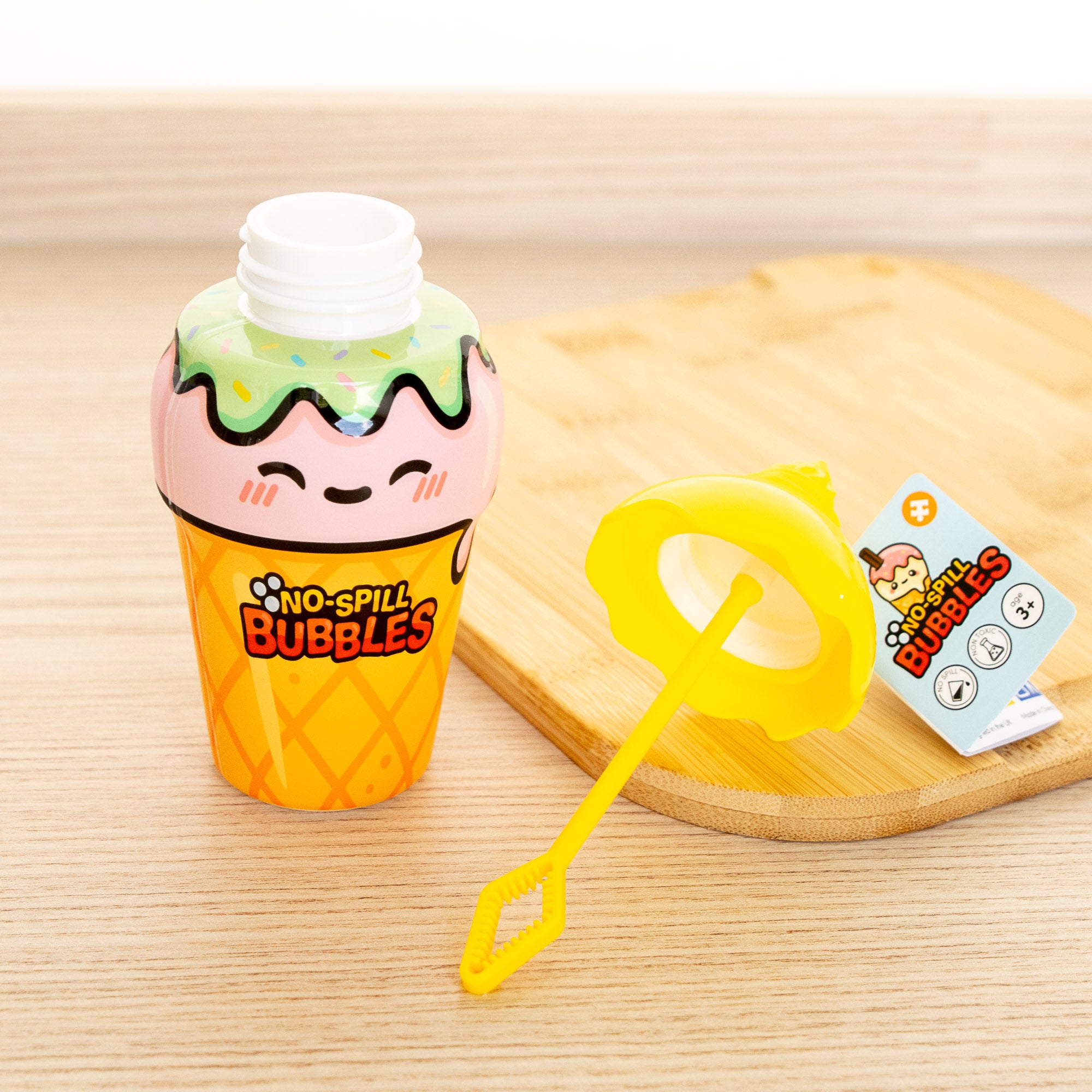 Jouet à Bulles Glace Kawaii Anti-Renversement