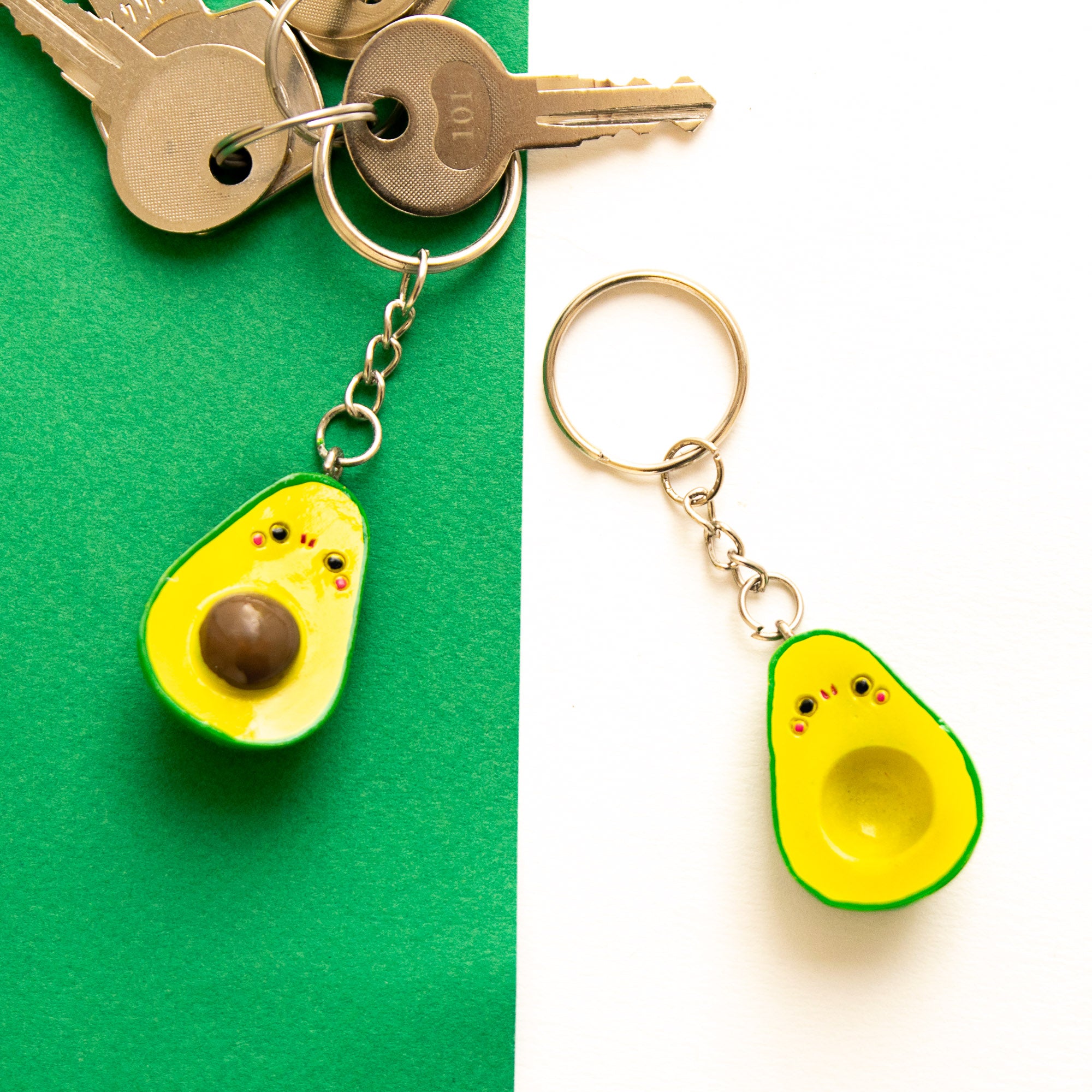 Porte-clés Kawaii Duo Avocat