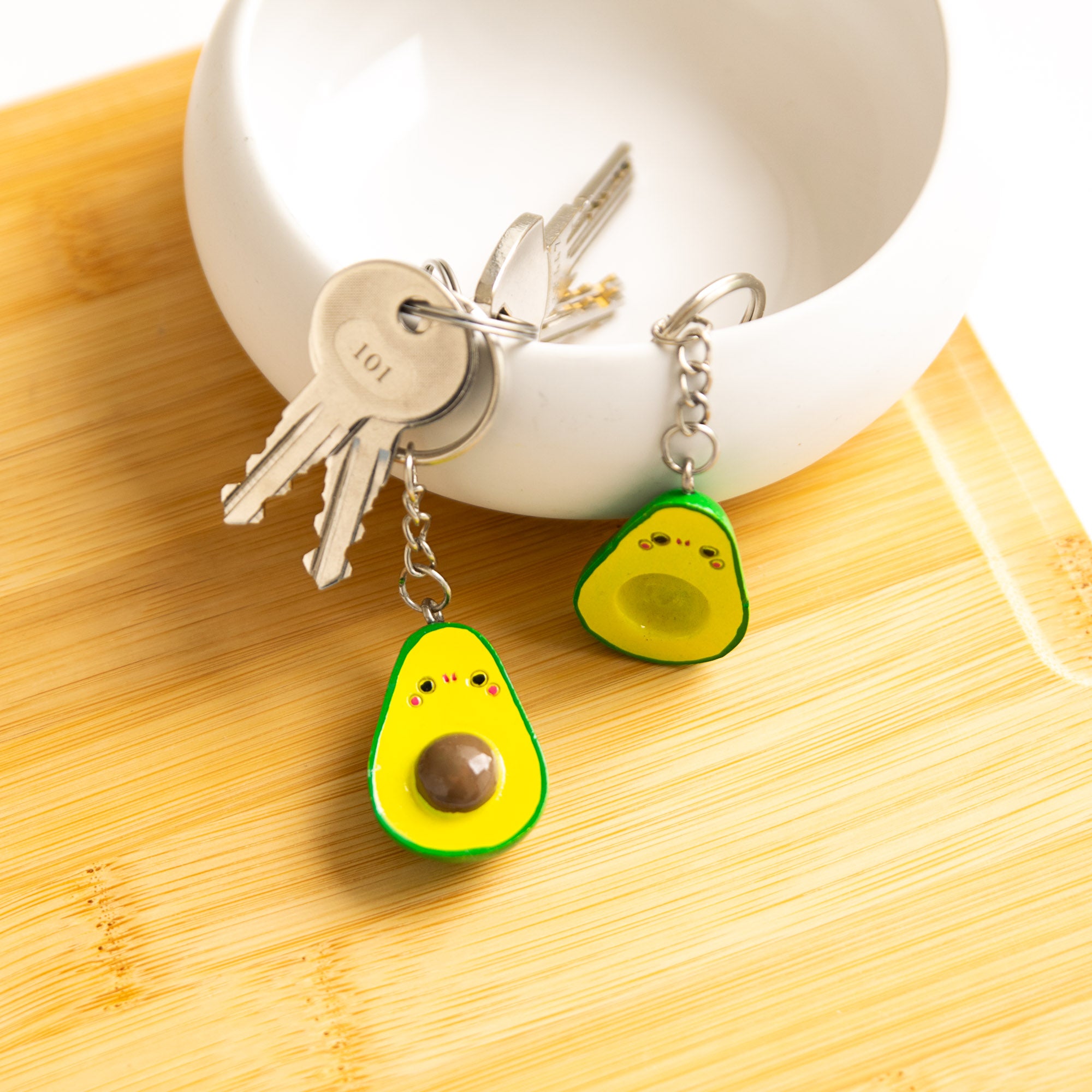 Porte-clés Kawaii Duo Avocat