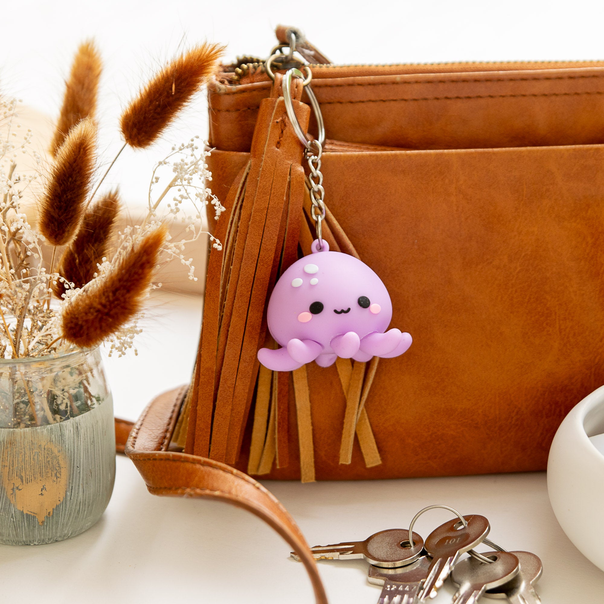 Porte-clés Kawaii Wendy la Pieuvre