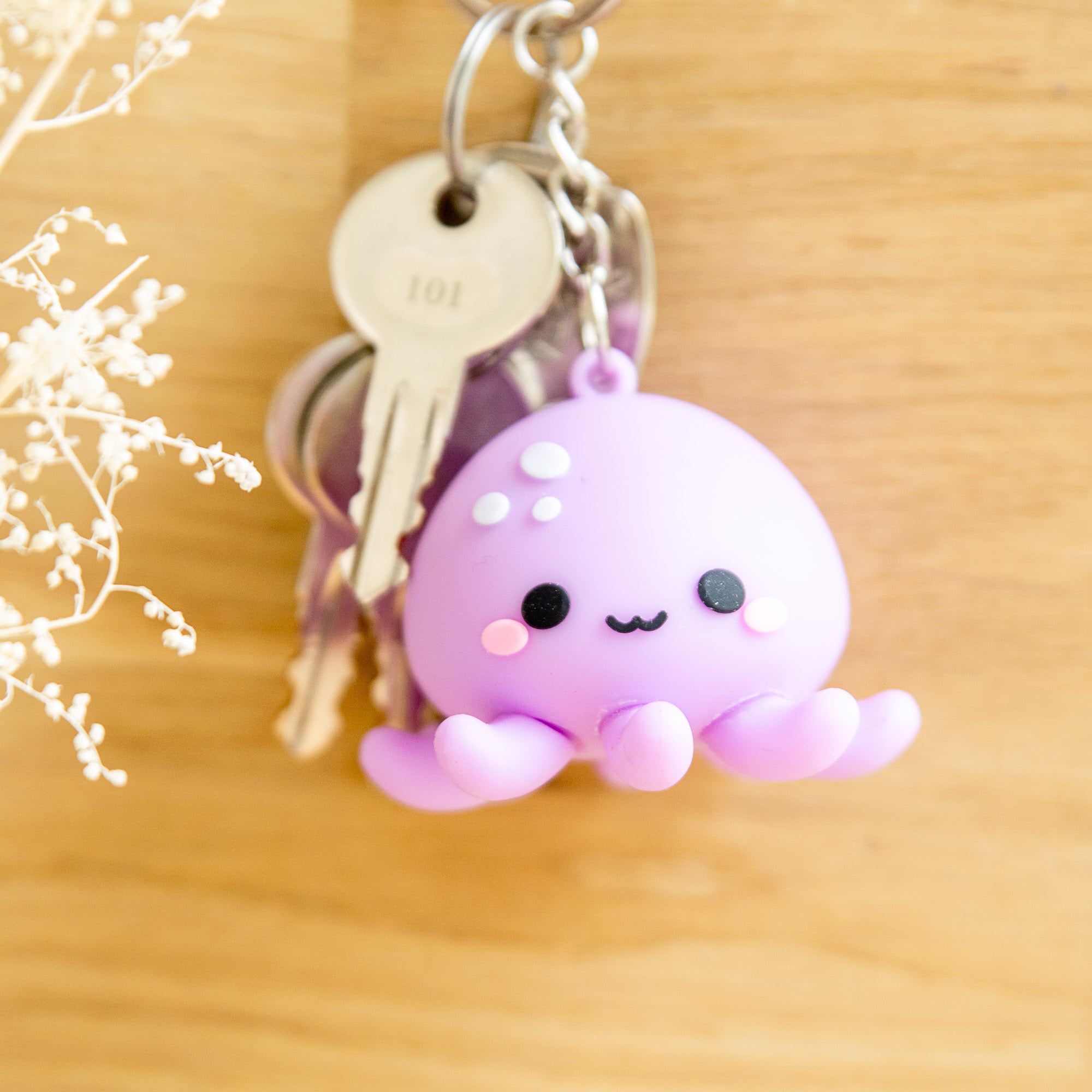 Porte-clés Kawaii Wendy la Pieuvre