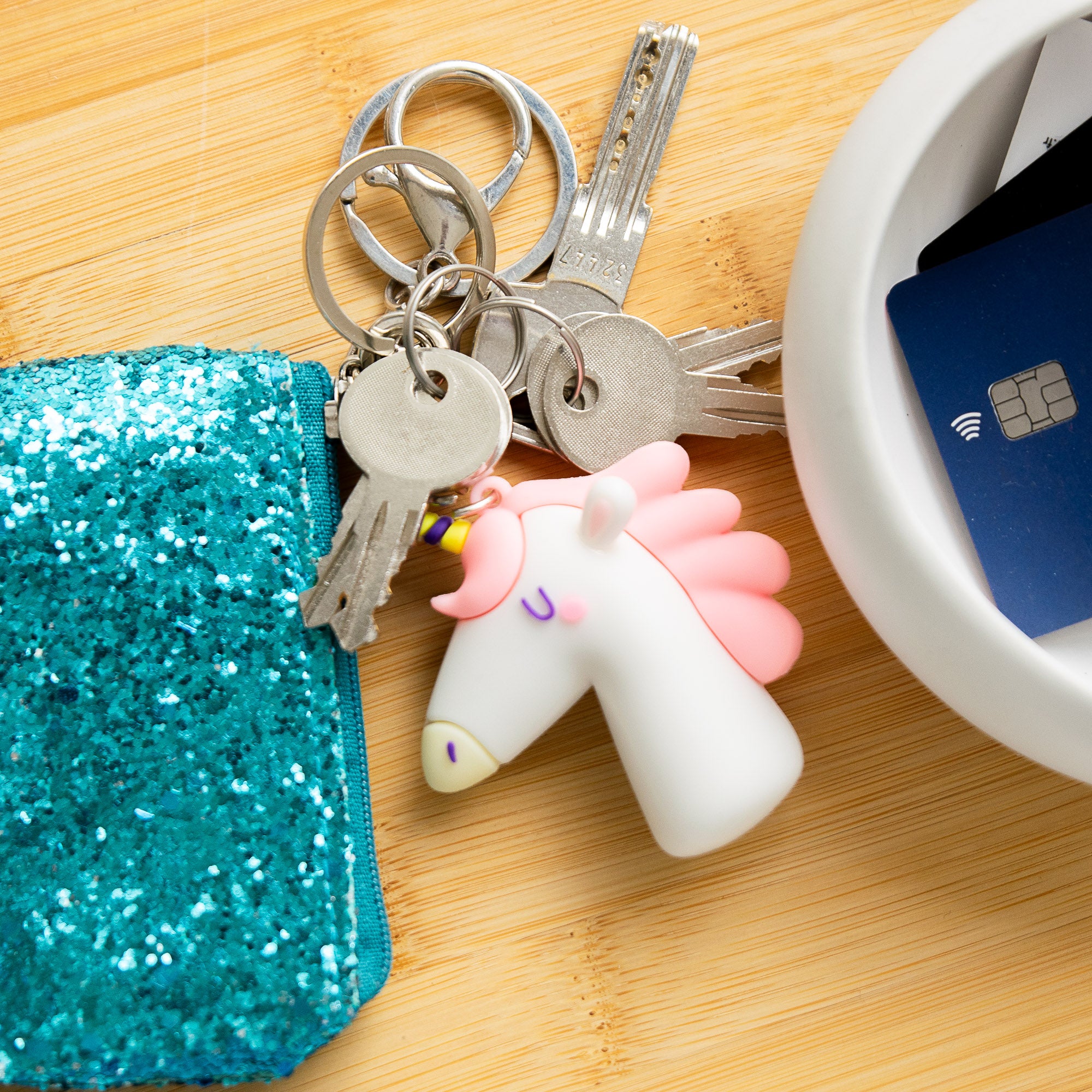 Porte clé Kawaii Licorne