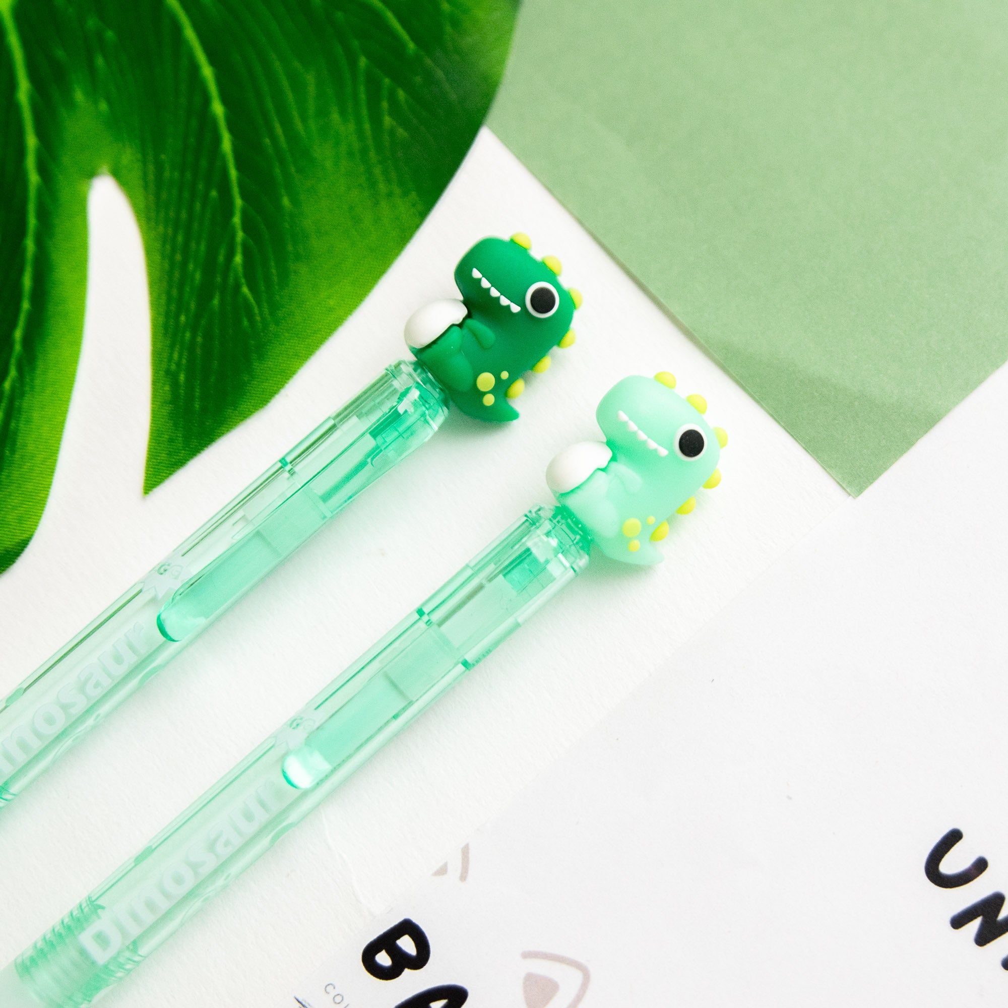 Stylo Gel Effaçable Kawaii - Dinosaure