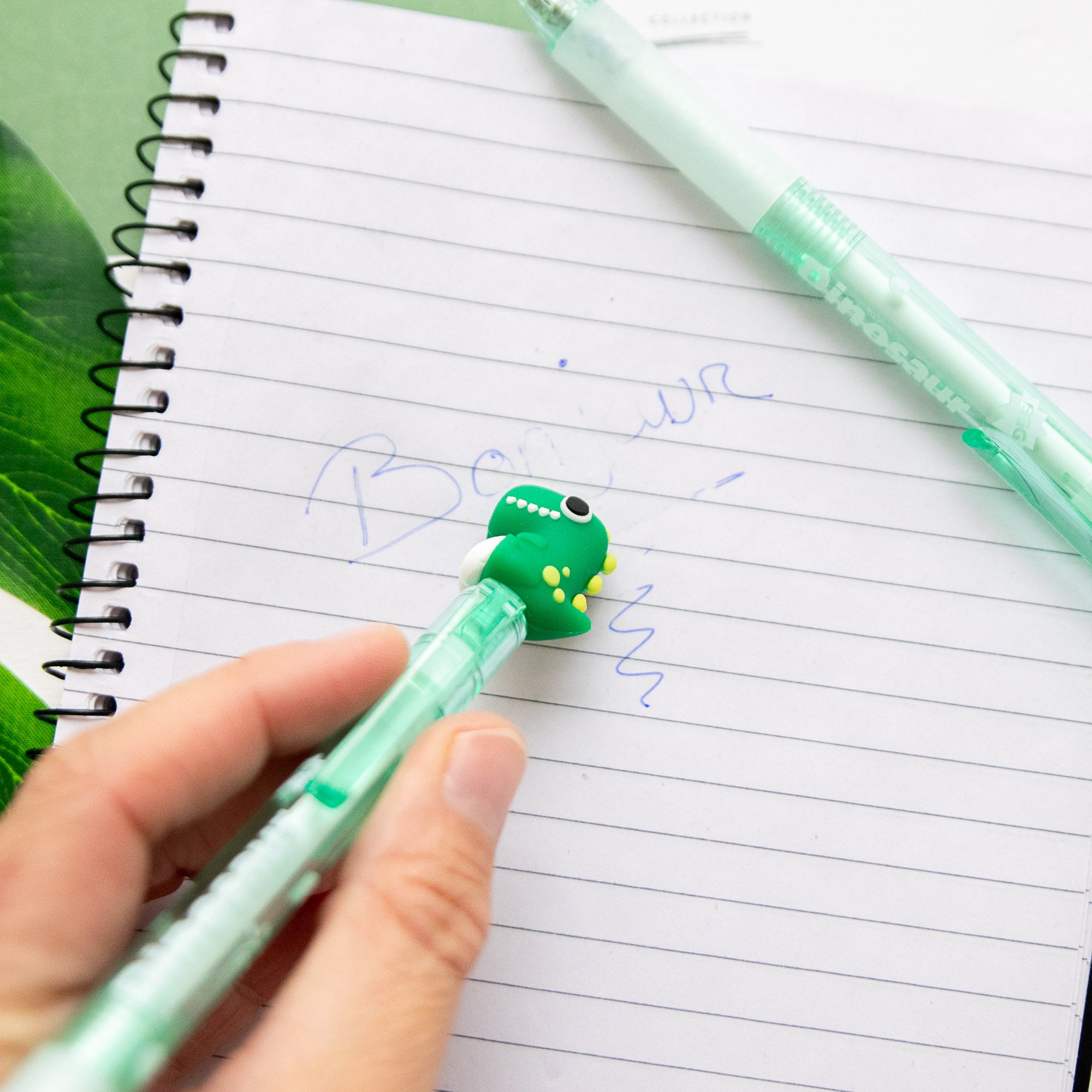 Stylo Gel Effaçable Kawaii - Dinosaure