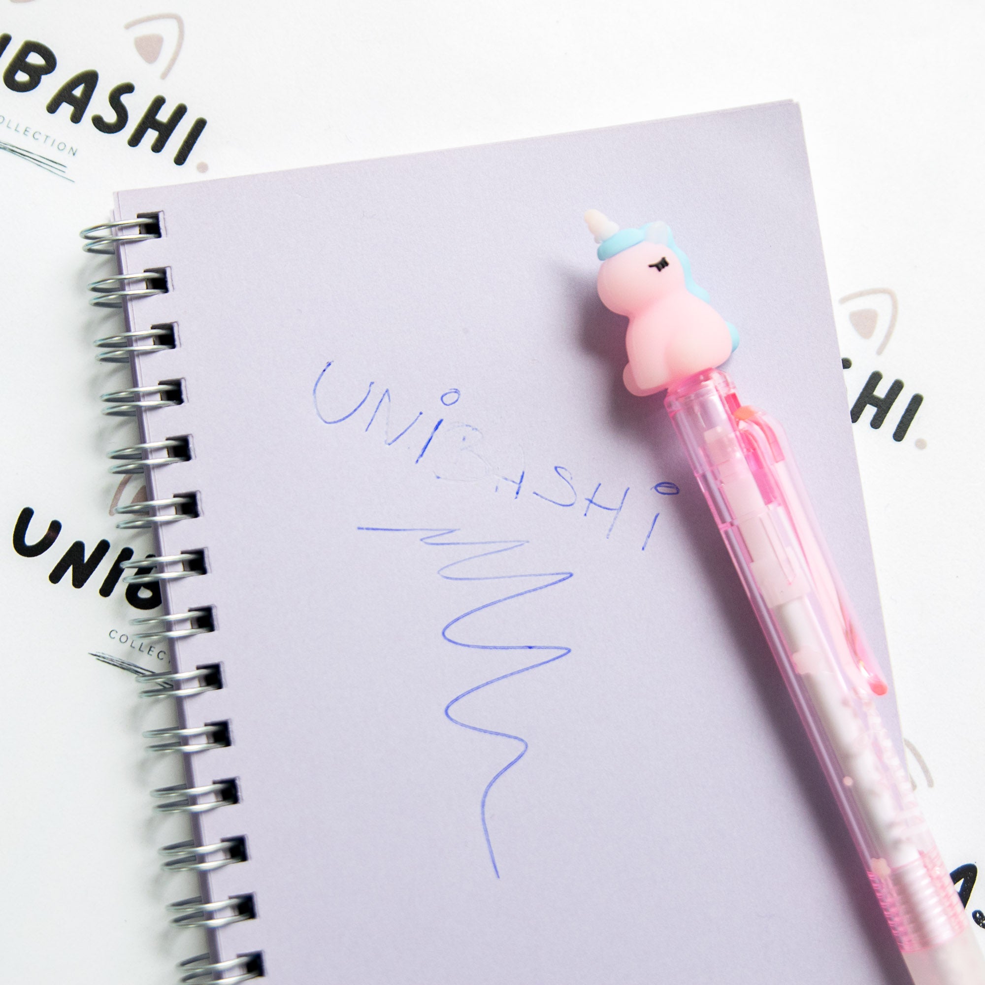 Stylo Gel Effaçable Kawaii - Licorne Enchantée